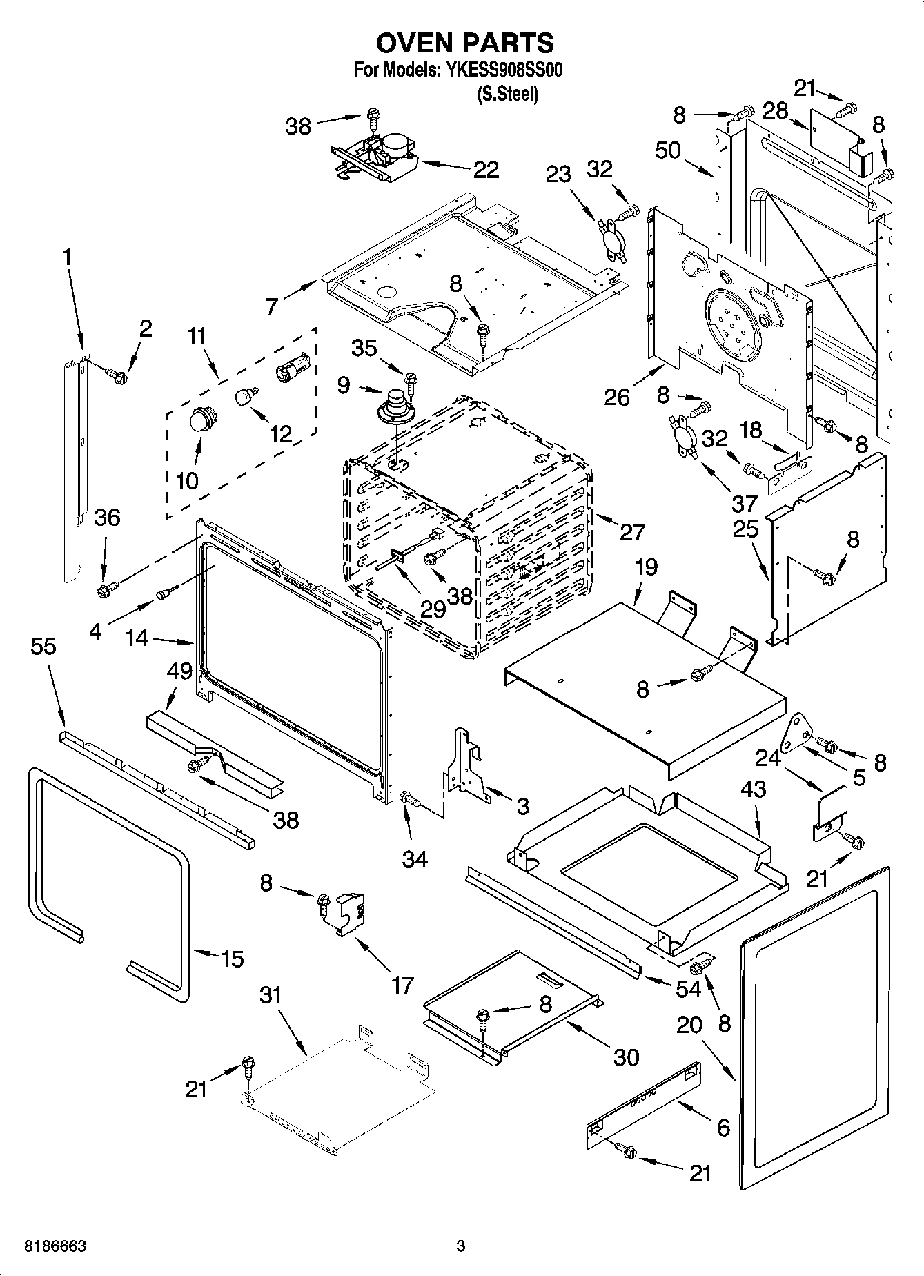 03 - OVEN PARTS