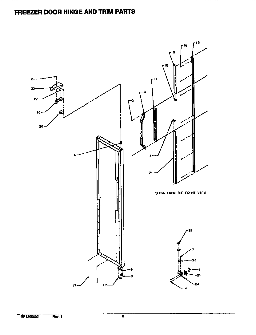 03 - DOOR HINGE & TRIM (FZR)