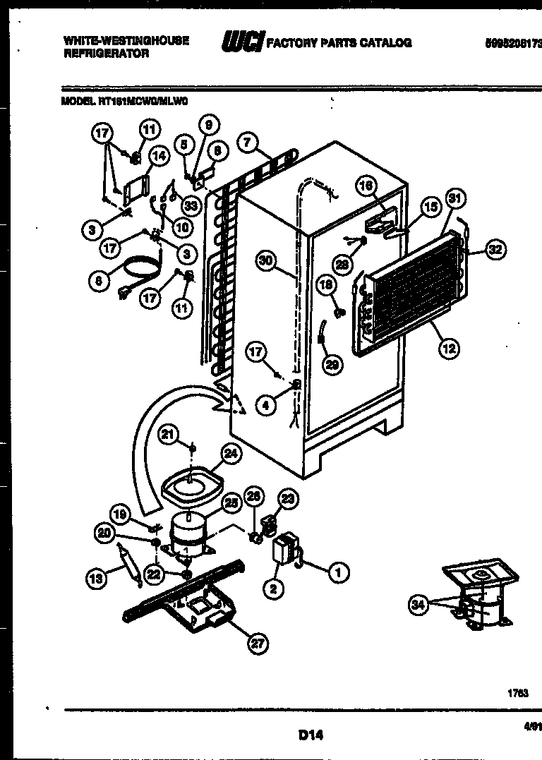 05 - SYSTEM AND AUTOMATIC DEFROST PARTS