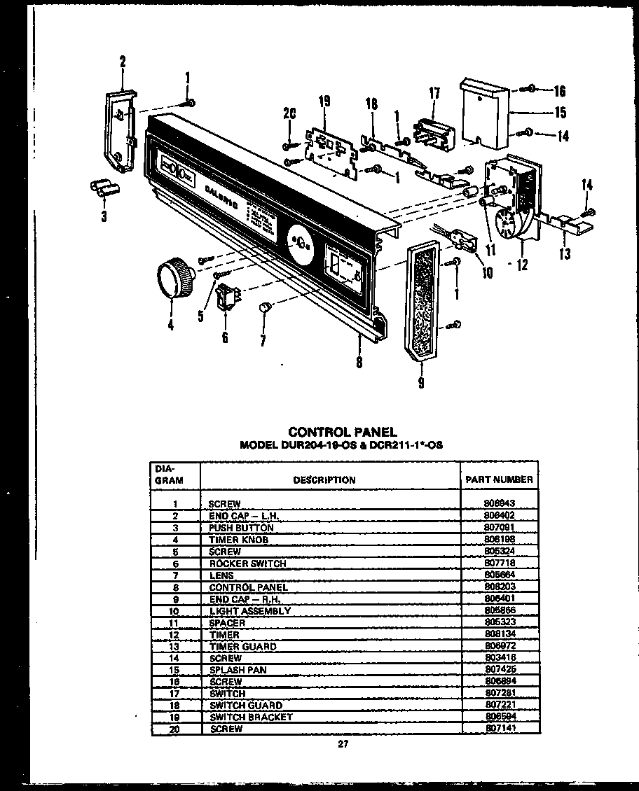 01 - CONTROL PANEL