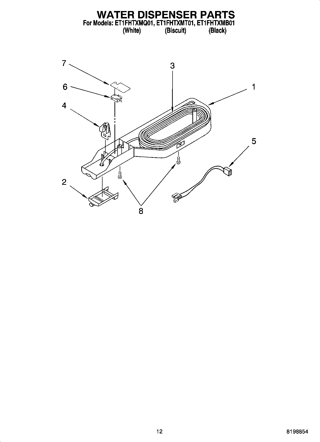 07 - WATER DISPENSER PARTS, OPTIONAL PARTS
