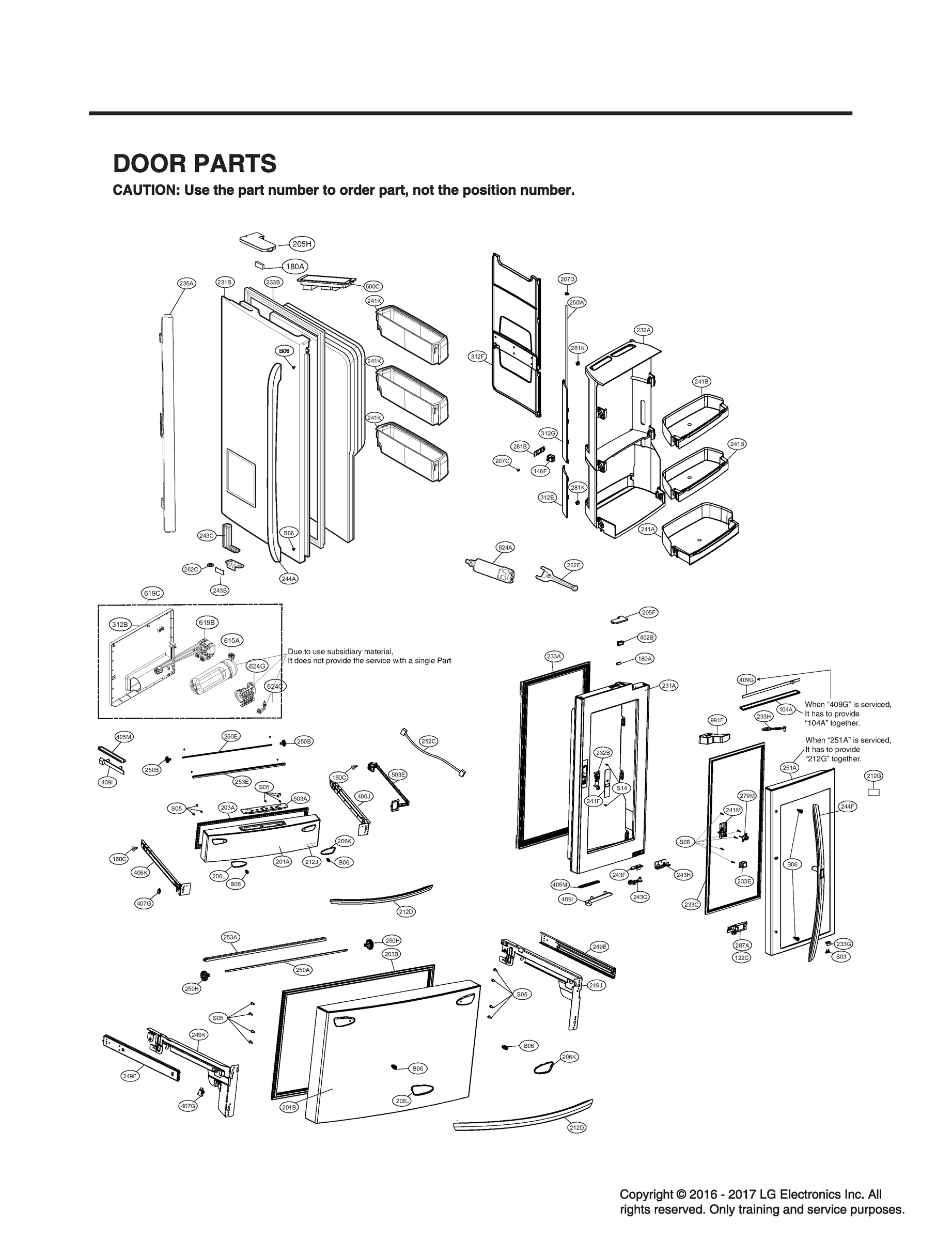 DOOR PARTS