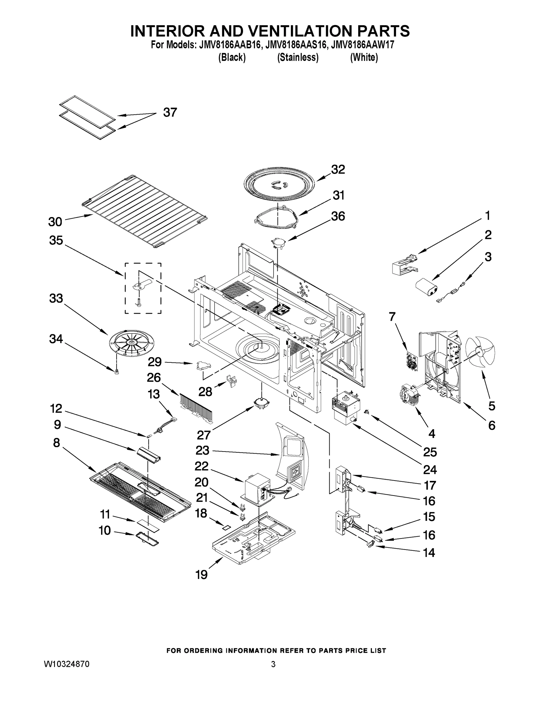 03 - INTERIOR AND VENTILATION PARTS