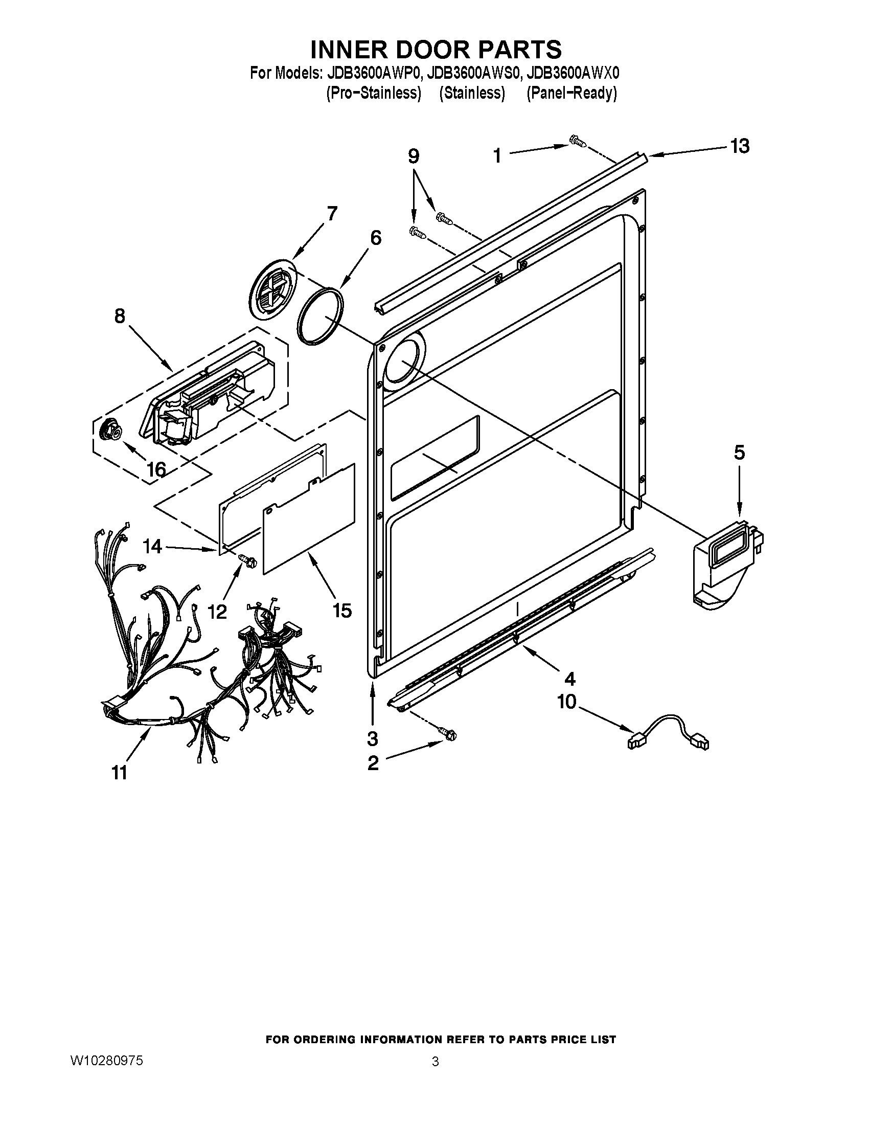 03 - INNER DOOR PARTS