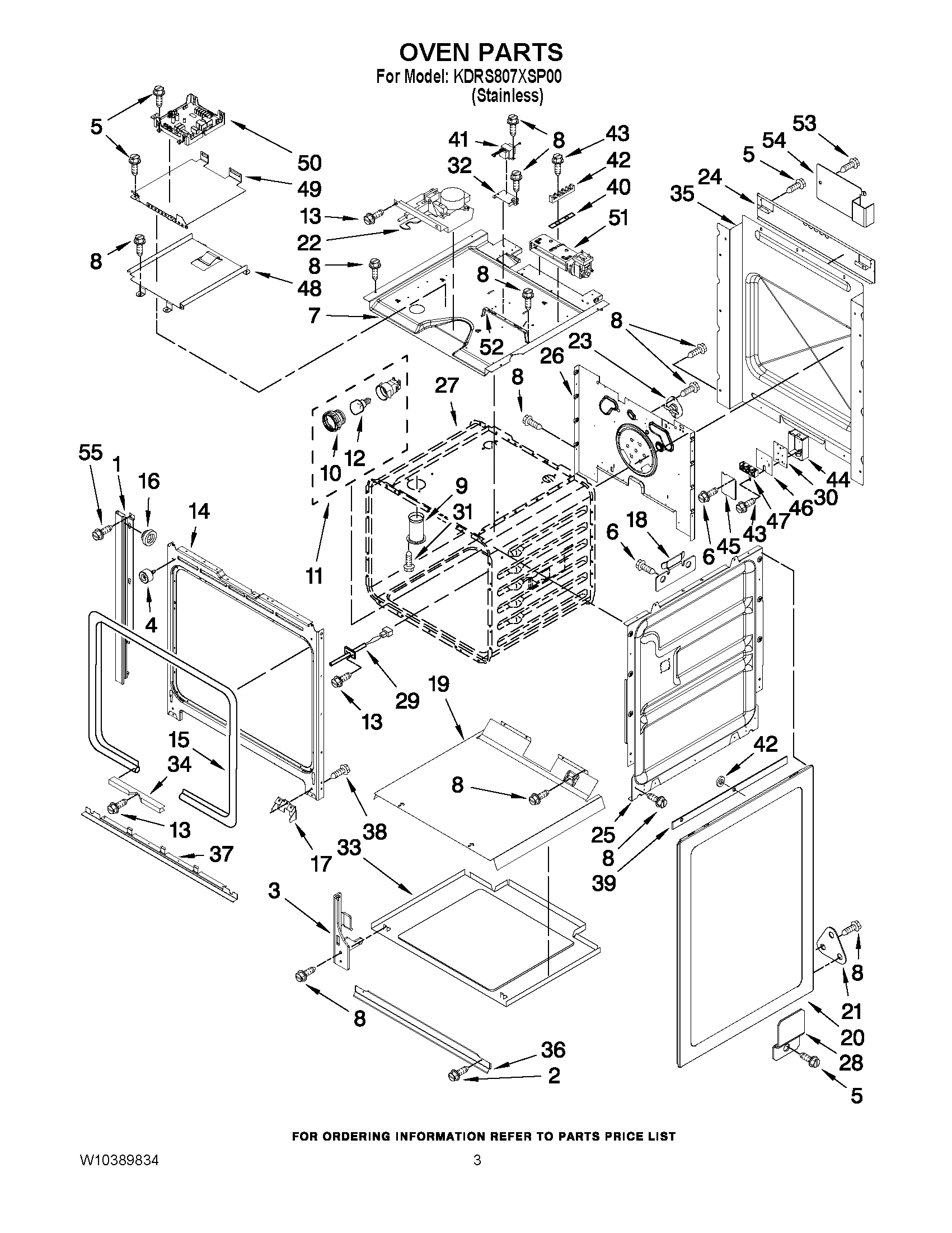 02 - OVEN PARTS