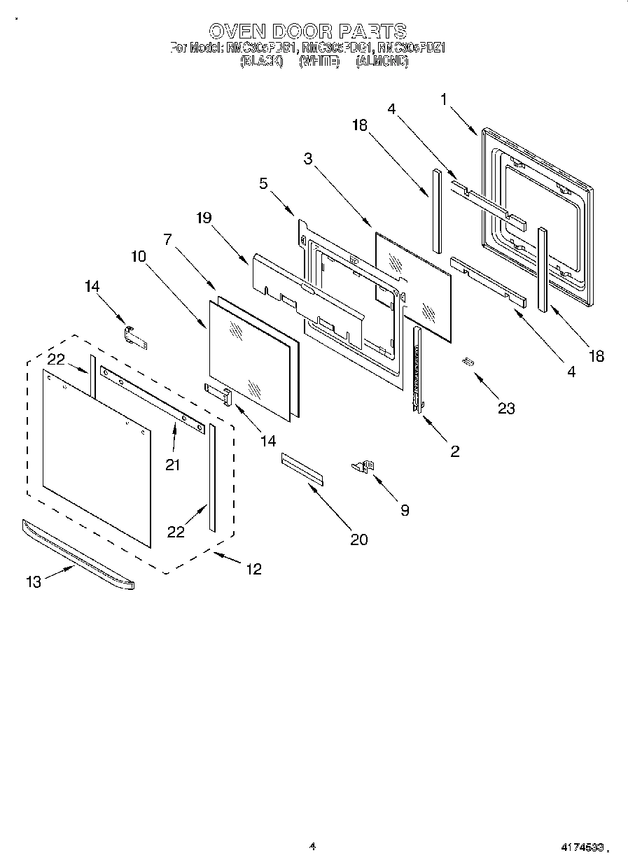 03 - OVEN DOOR