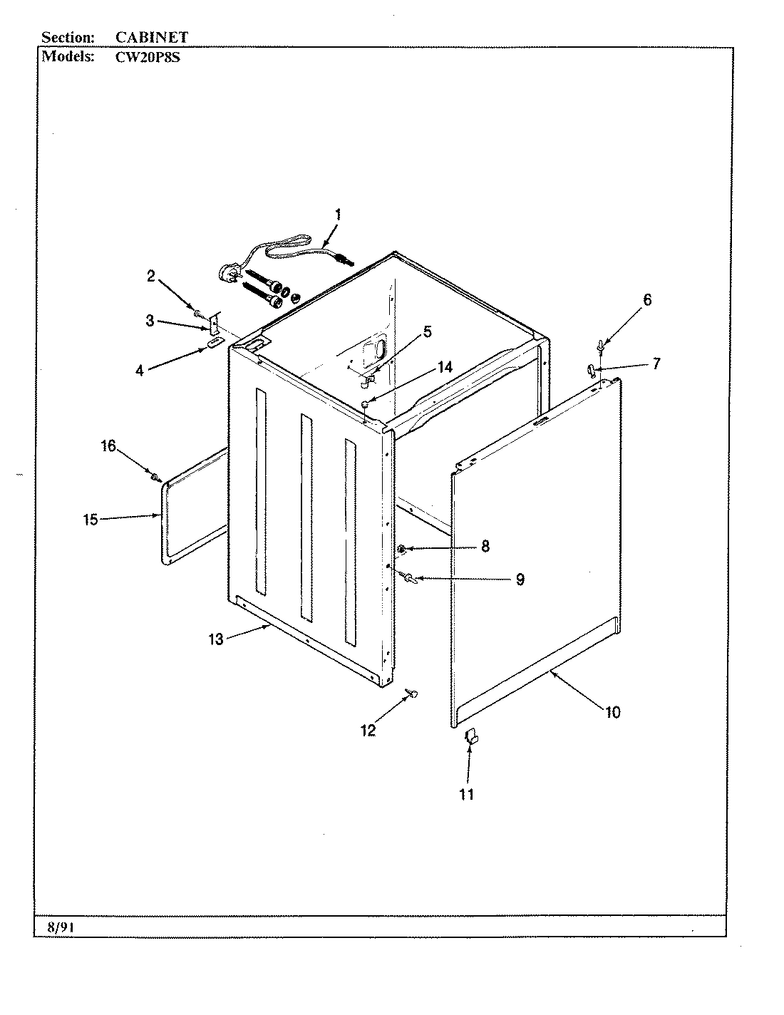 03 - CABINET (CW20P8xS)(ORIGINAL)