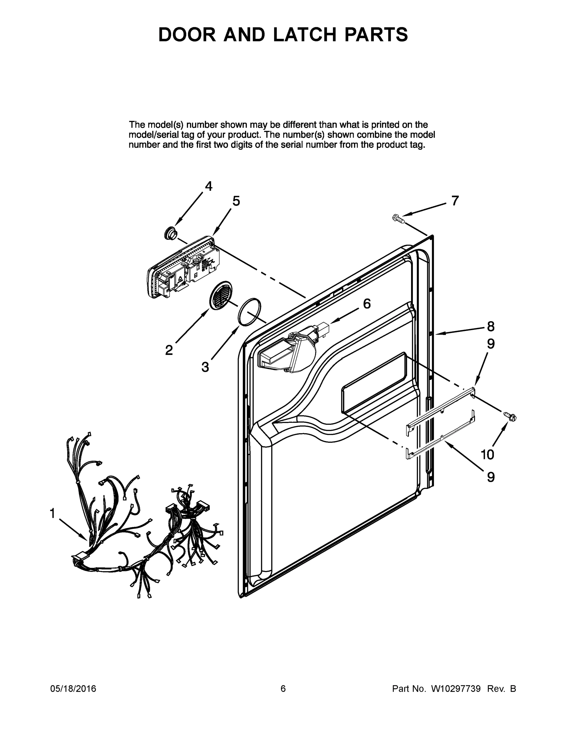04 - DOOR AND LATCH PARTS