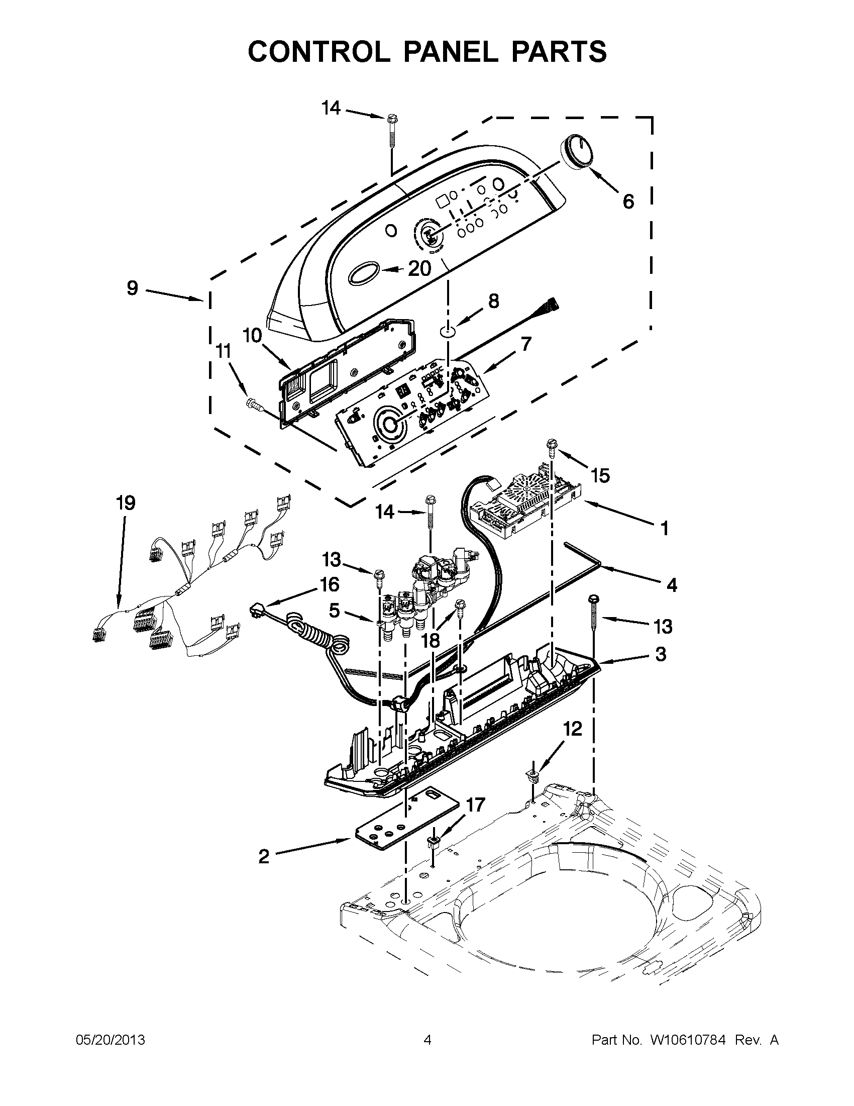 02 - CONTROL PANEL PARTS
