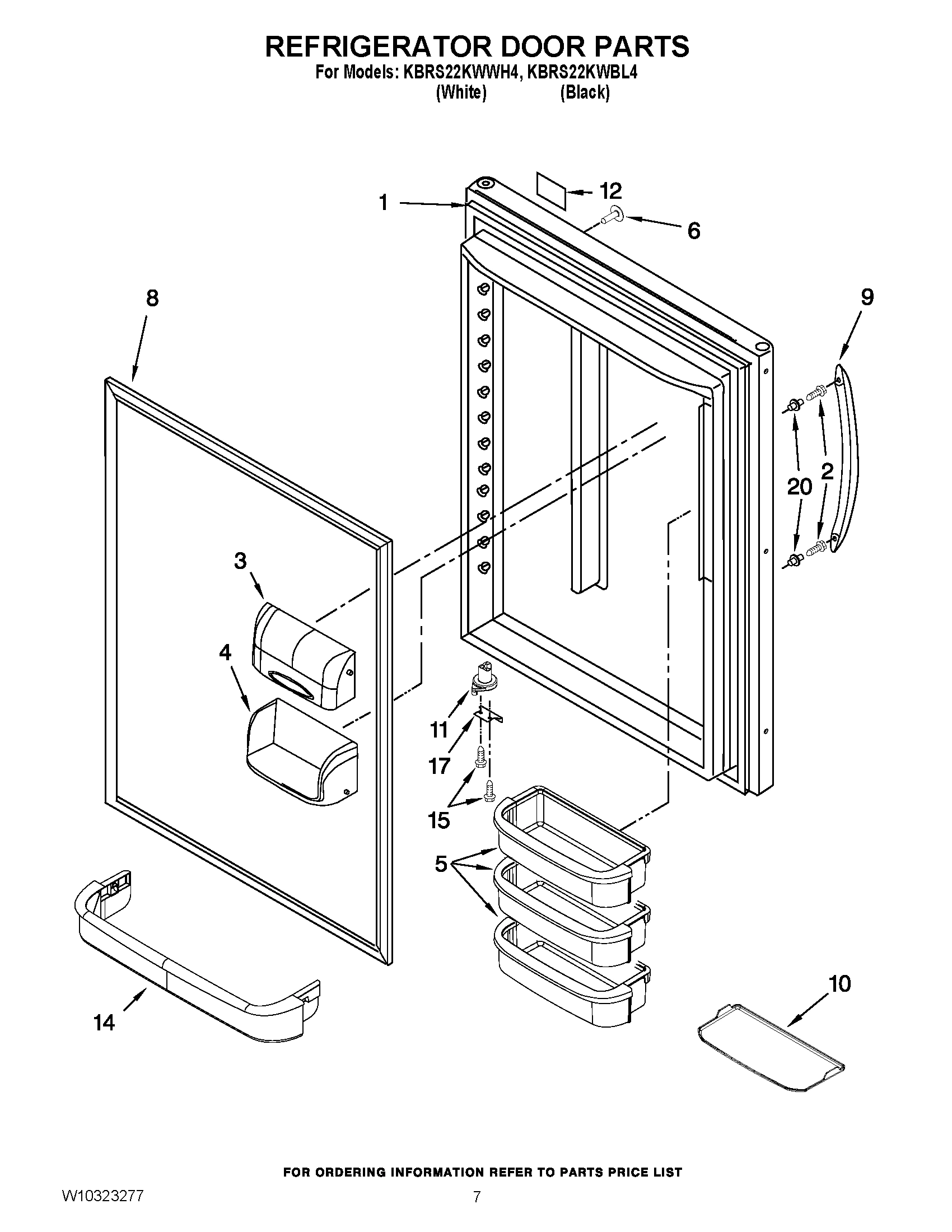 05 - REFRIGERATOR DOOR PARTS