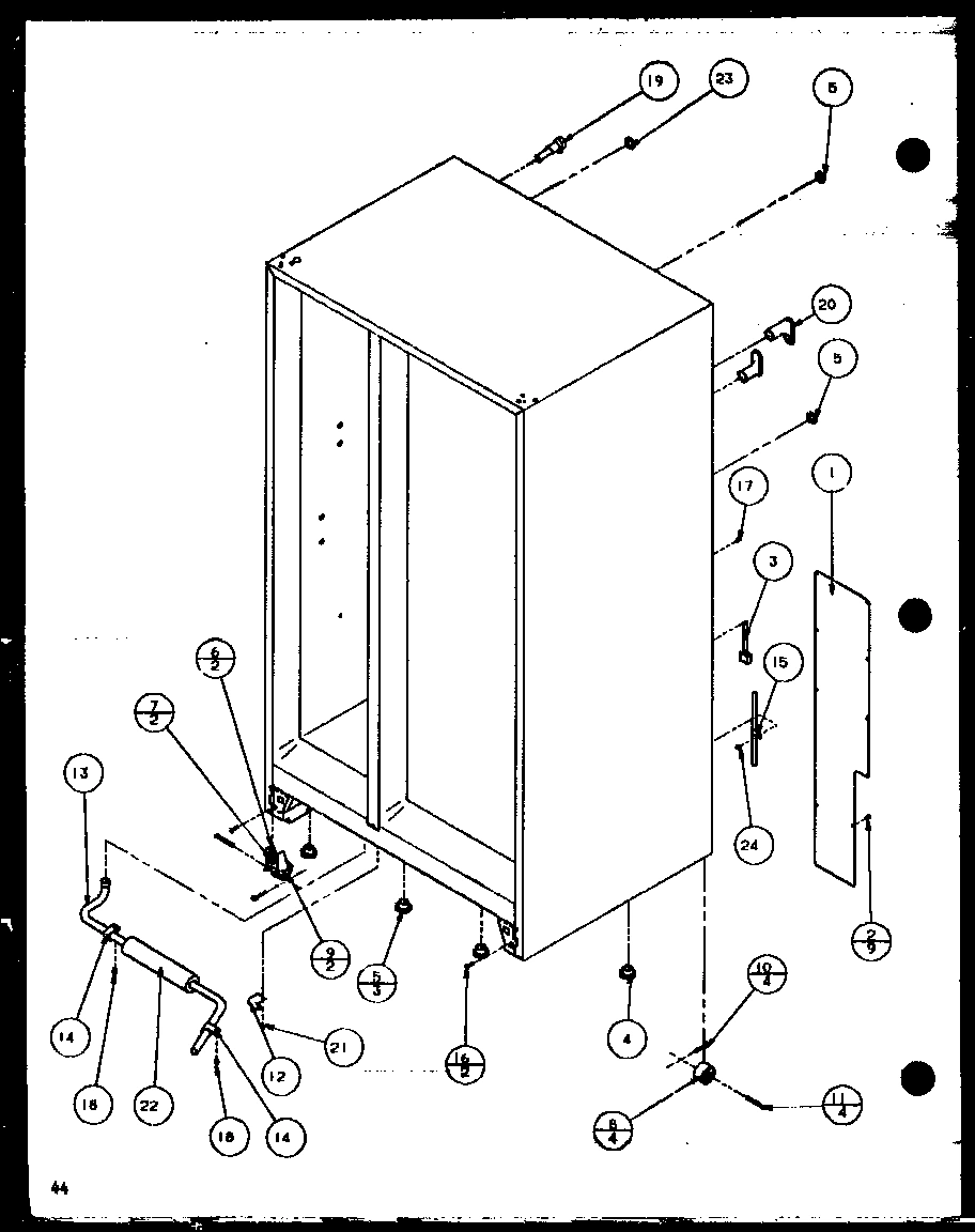 11 - ROLLERS AND BACK UNIT