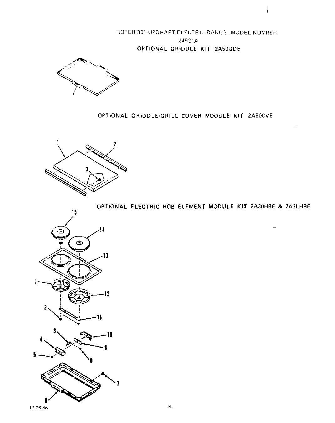 07 - GRIDDLE KIT