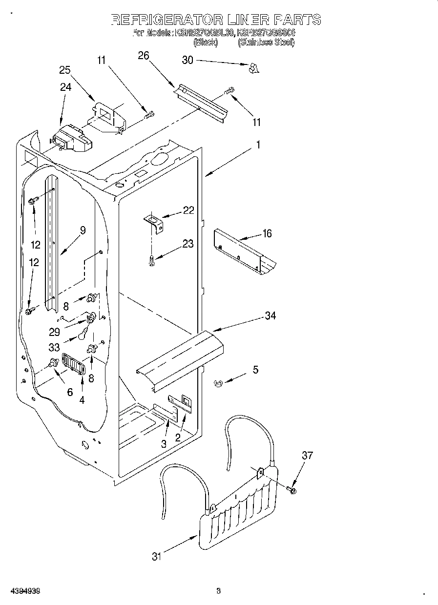 02 - REFRIGERATOR LINER