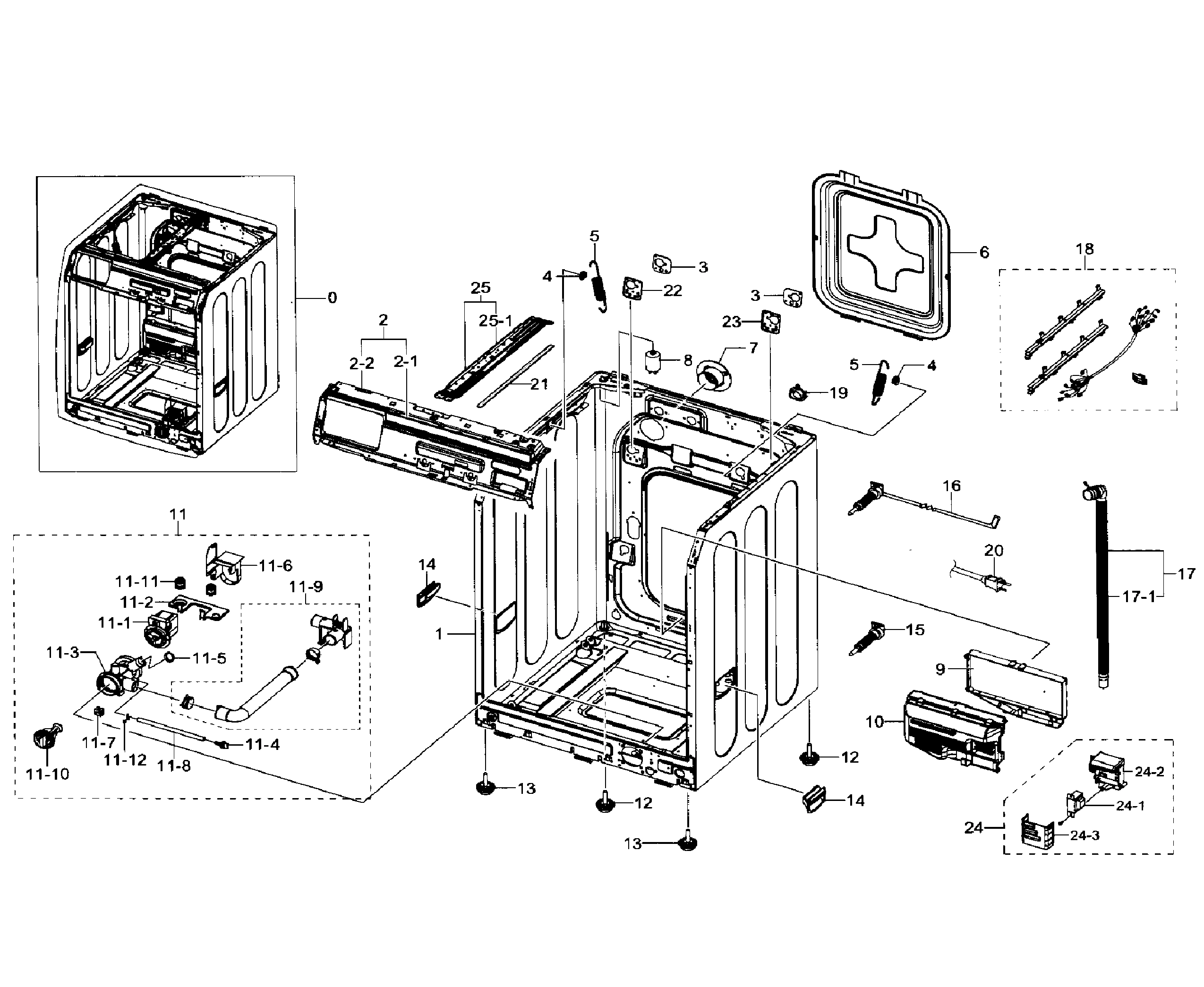 HOUSING-DRAWER