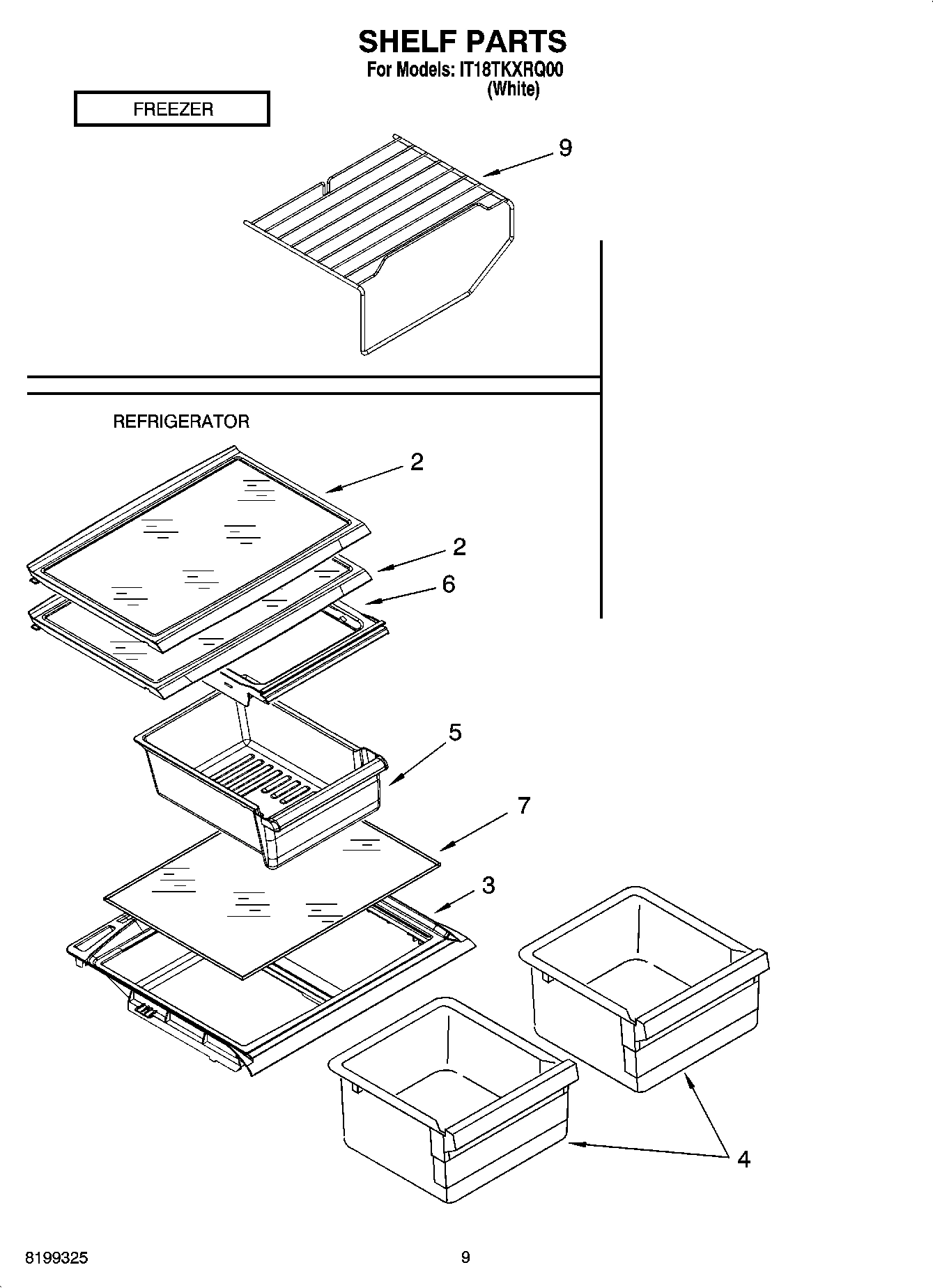 05 - SHELF PARTS, OPTIONAL PARTS