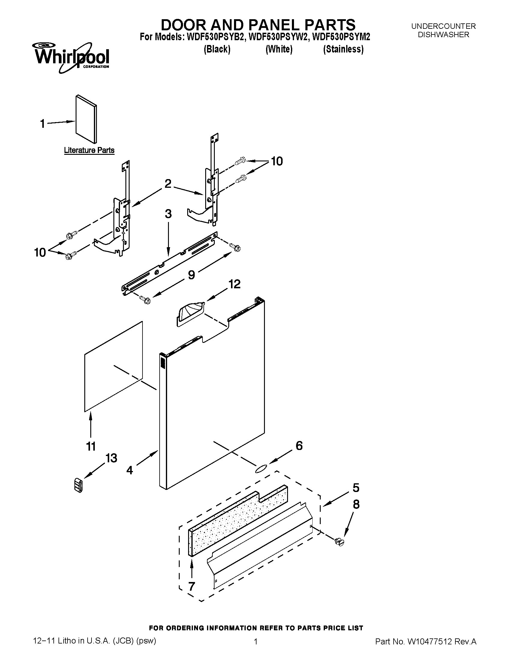 01 - DOOR AND PANEL PARTS