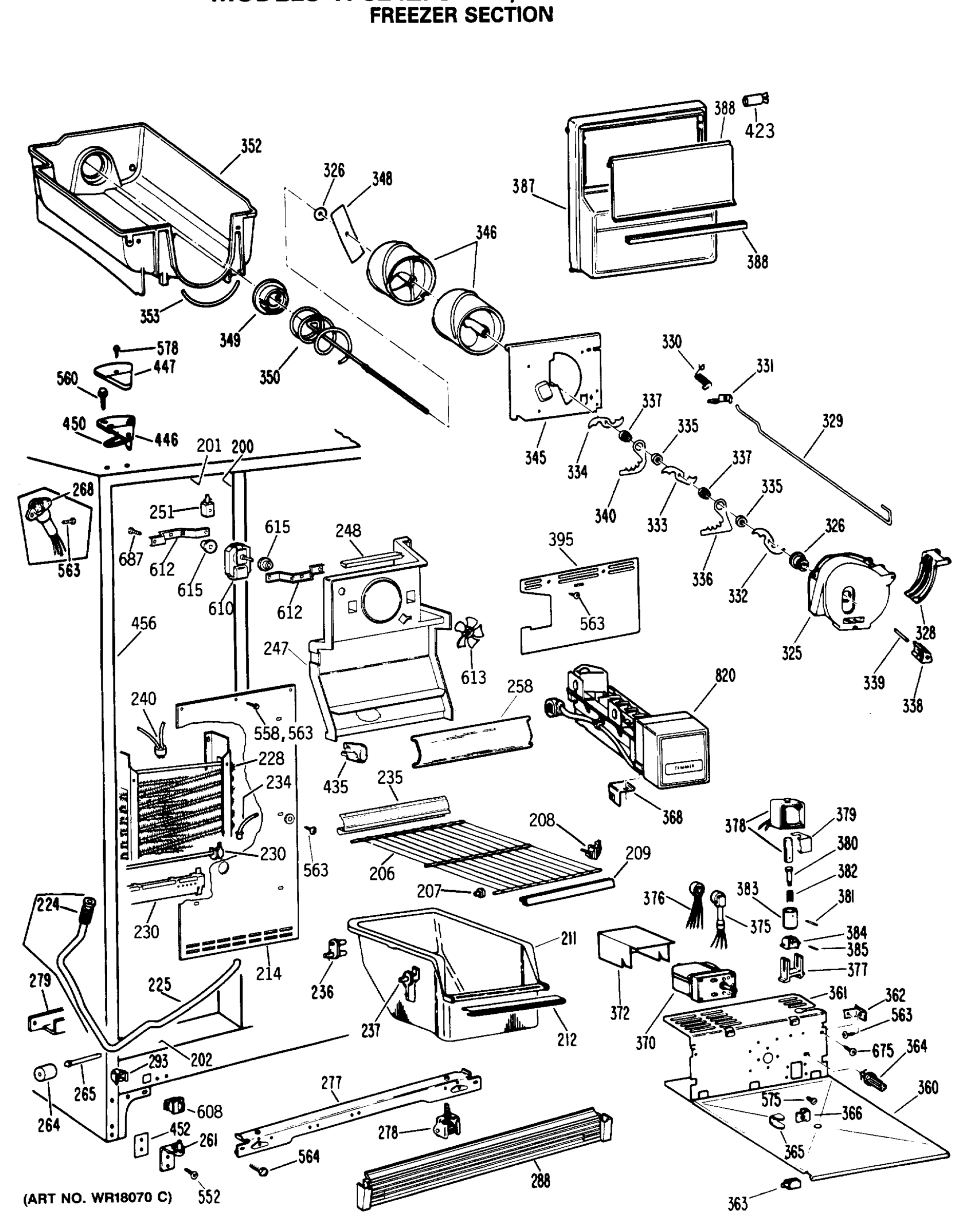 FREEZER SECTION