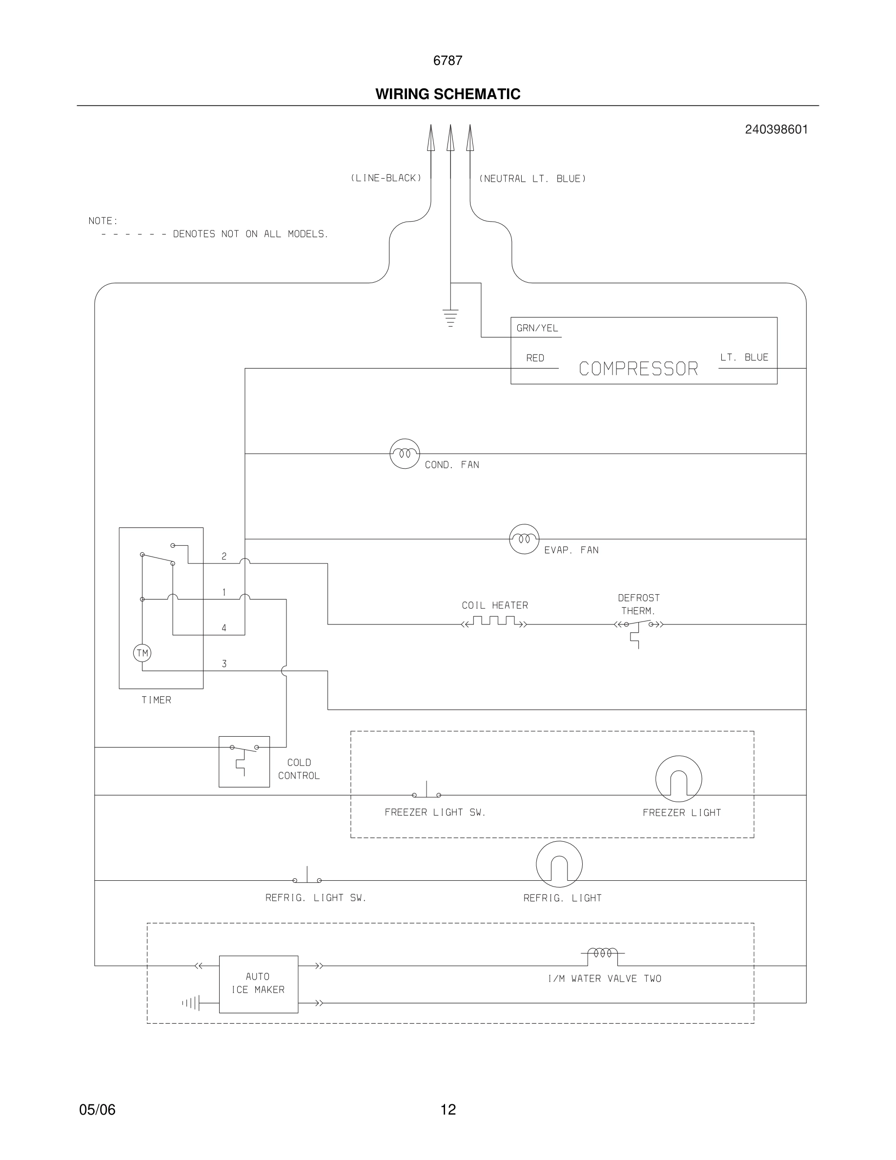 12 - WIRING SCHEMATIC