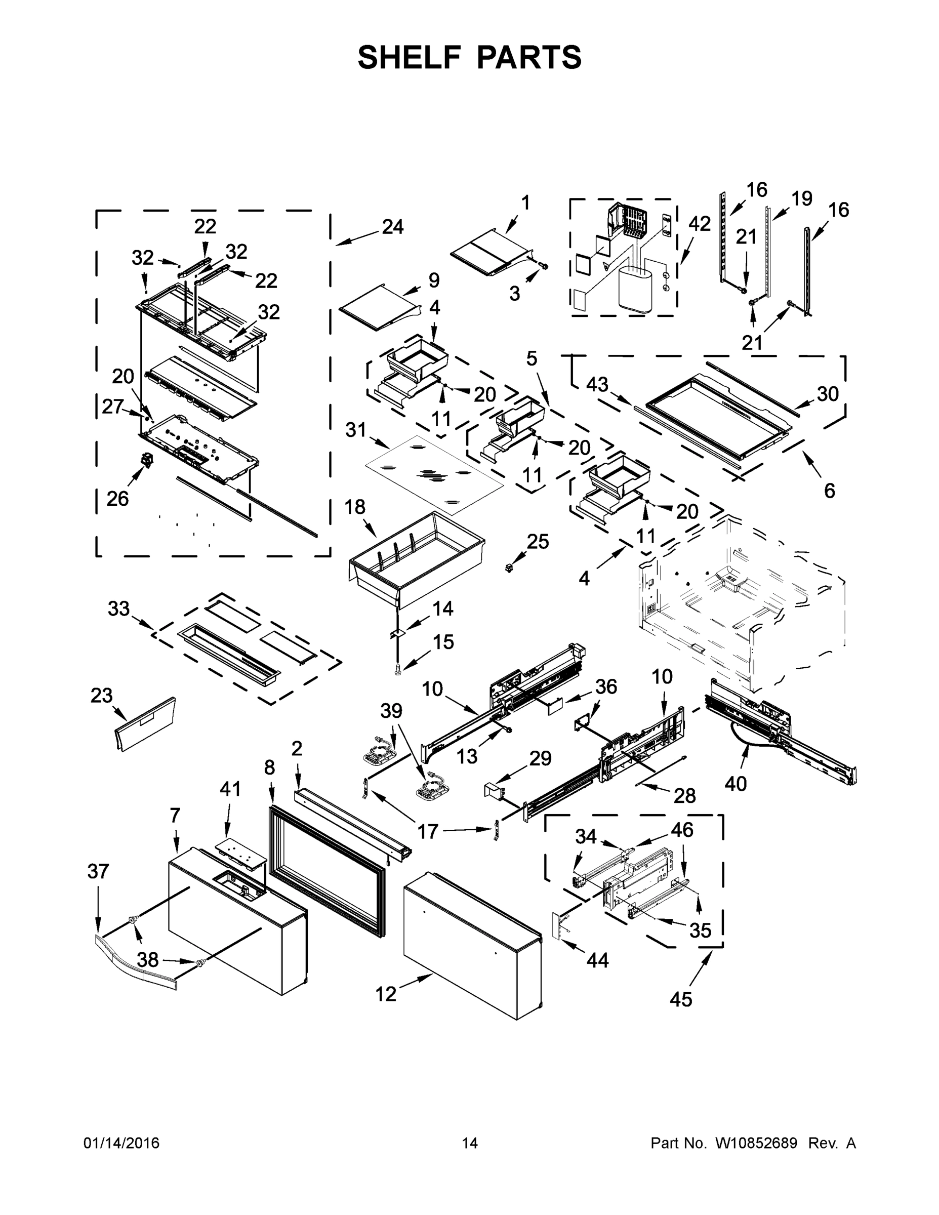 08 - SHELF PARTS