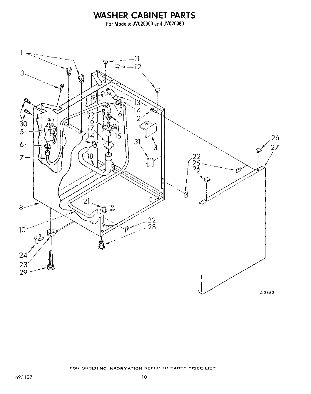 08 - WASHER CABINET