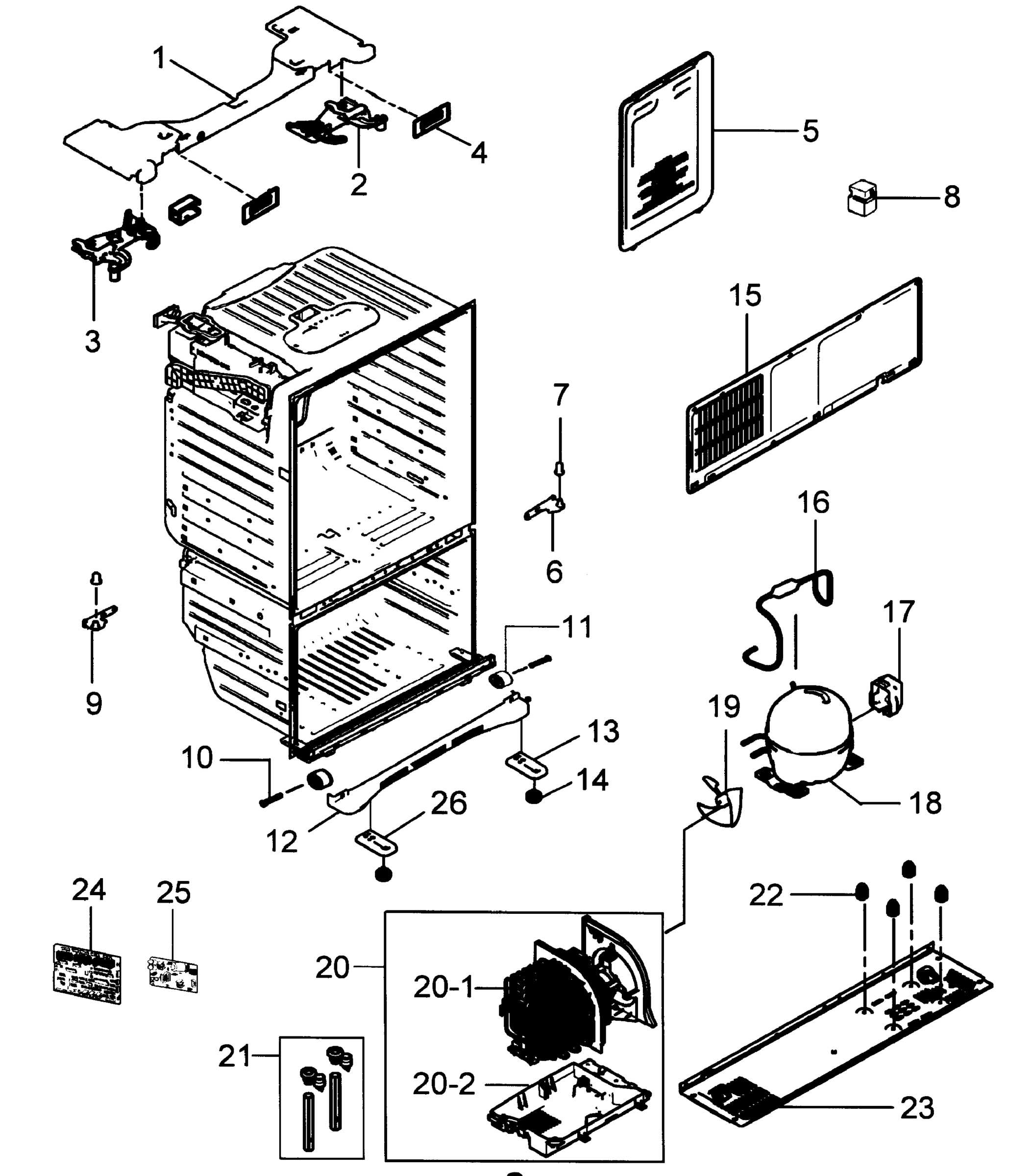CABINET ASSY