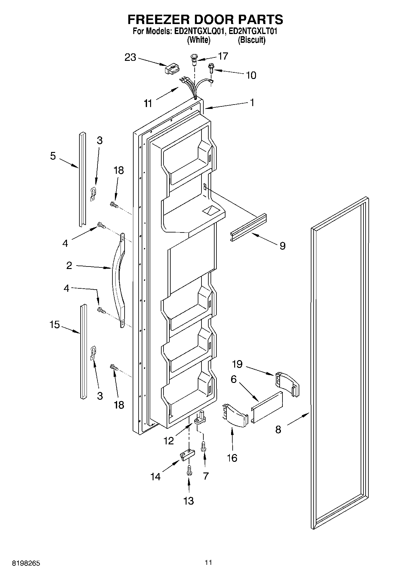 07 - FREEZER DOOR