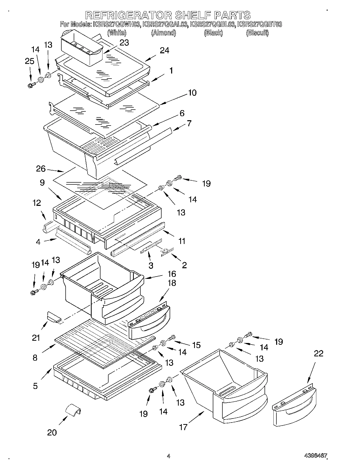 03 - REFRIGERATOR SHELF
