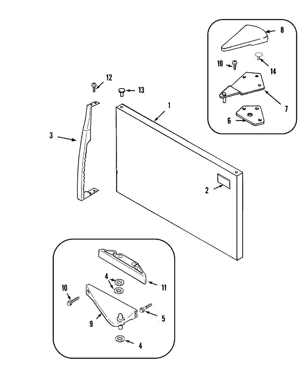 05 - FREEZER OUTER DOOR