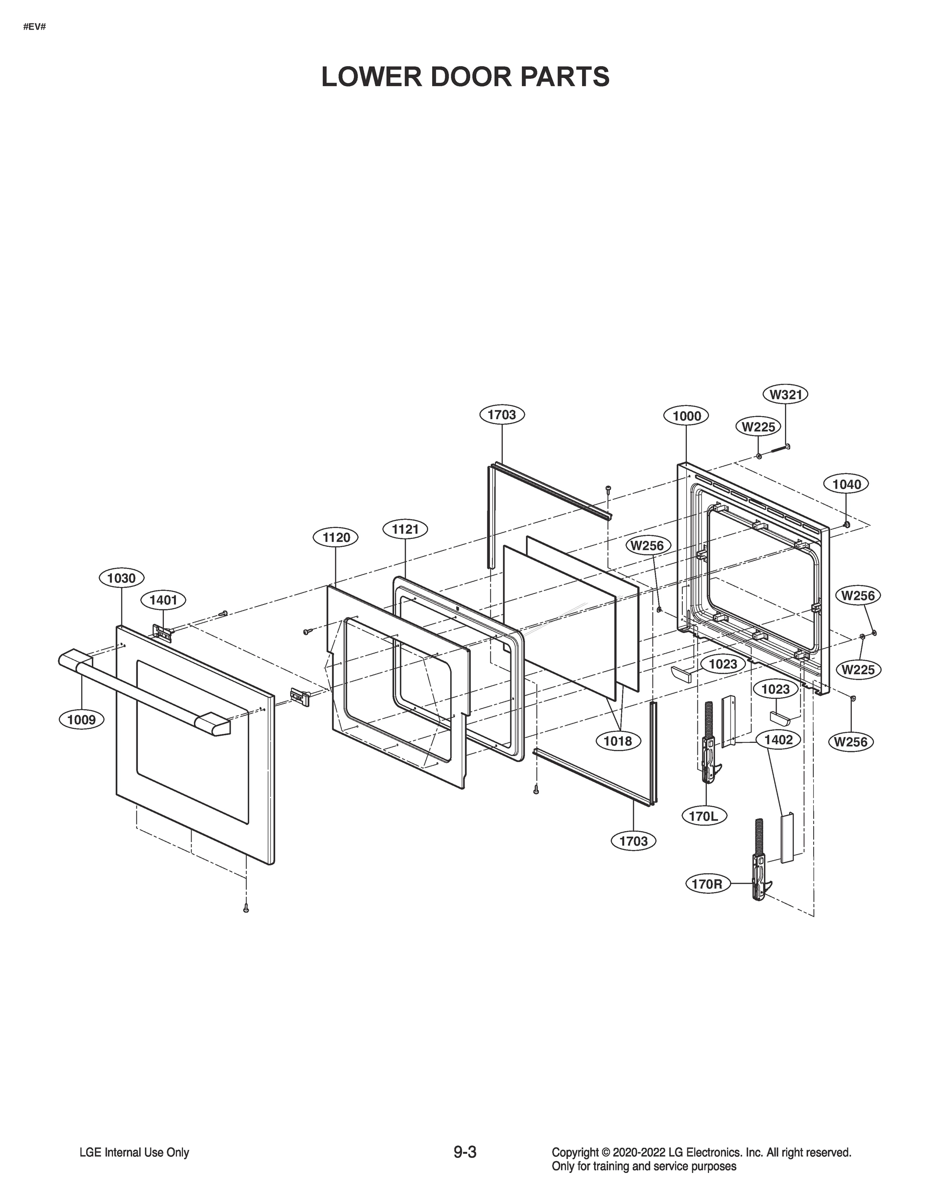 LOWER DOOR PARTS