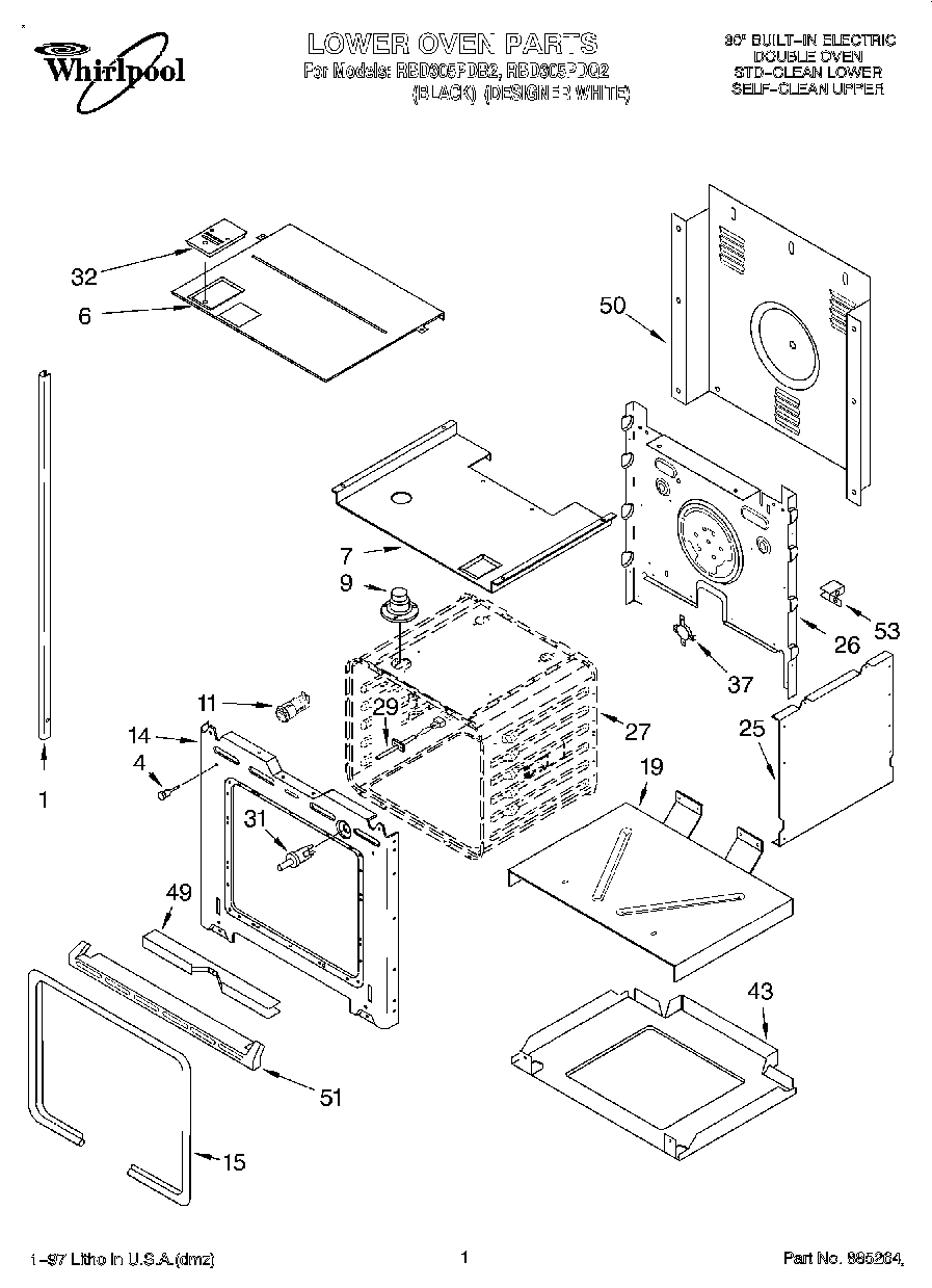 01 - LOWER OVEN