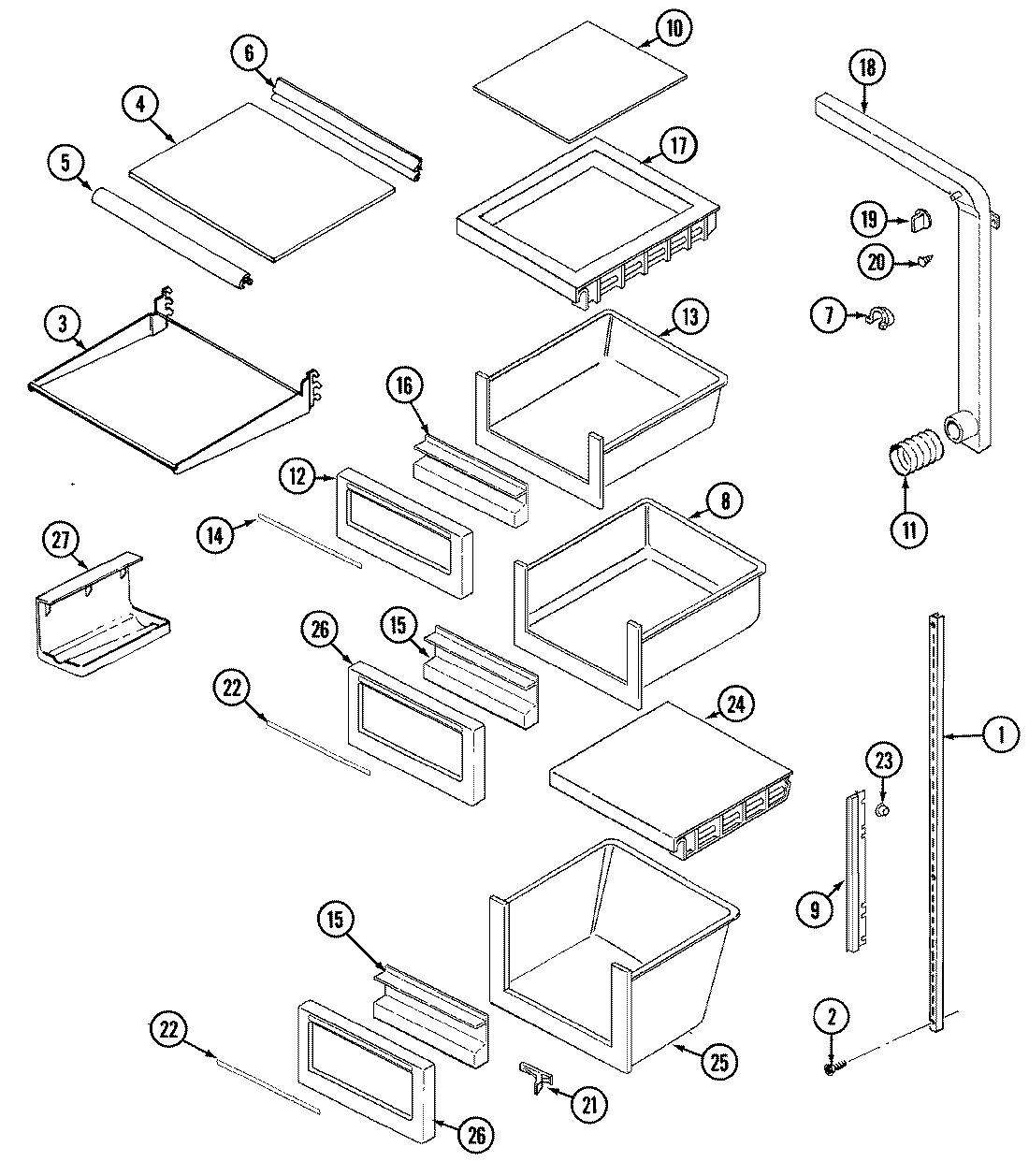 10 - SHELVES & ACCESSORIES