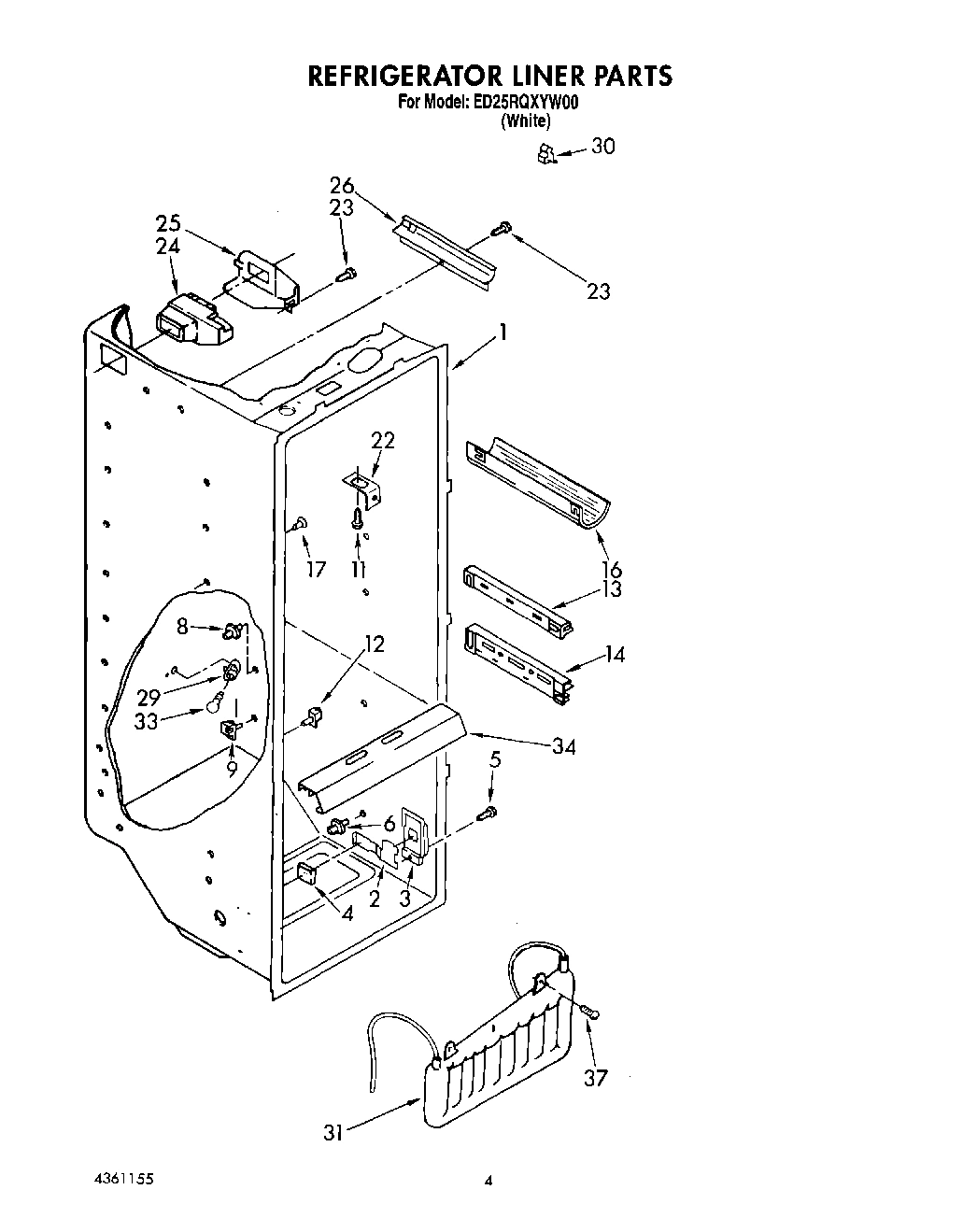 03 - REFRIGERATOR LINER