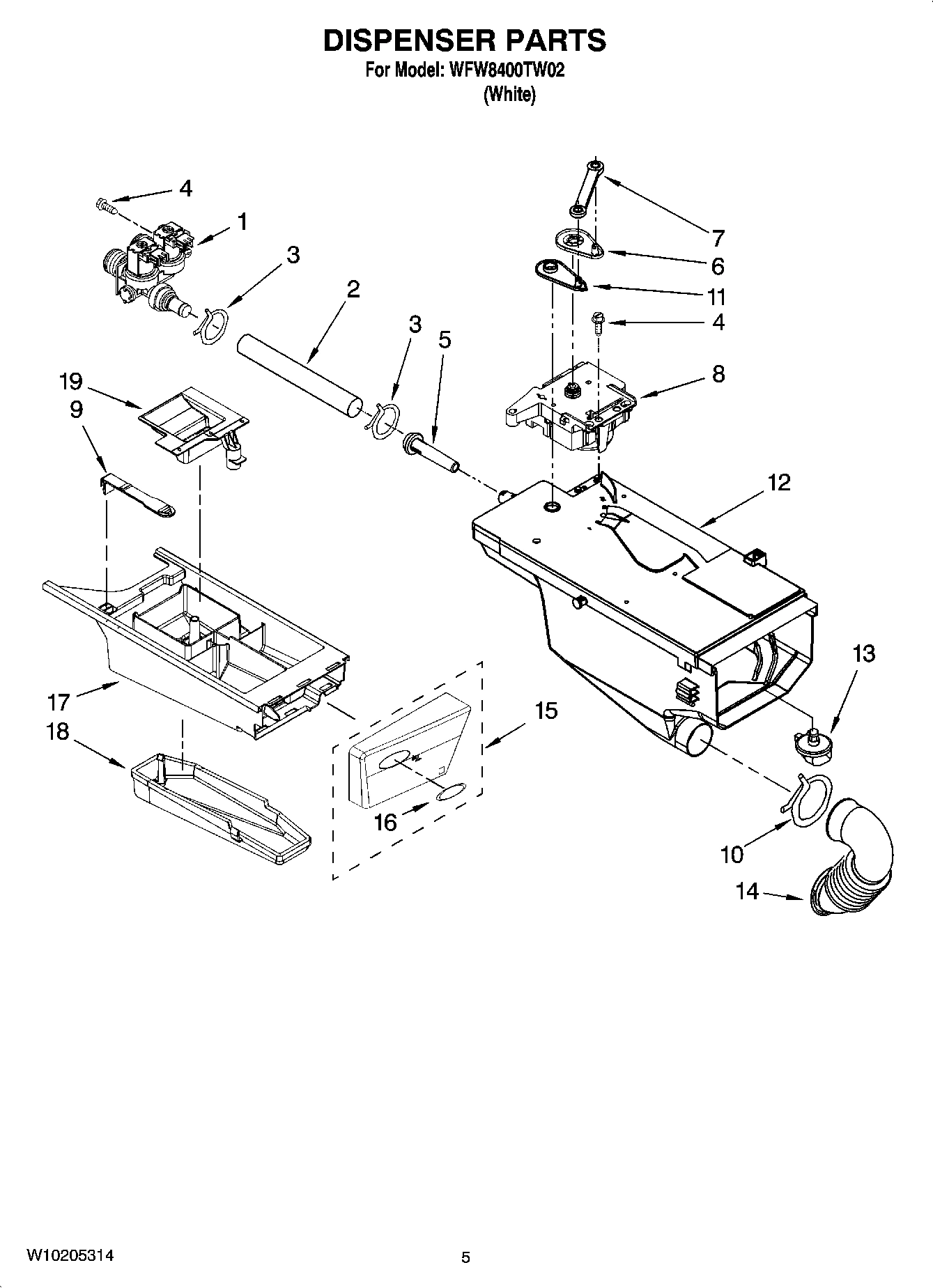 04 - DISPENSER PARTS