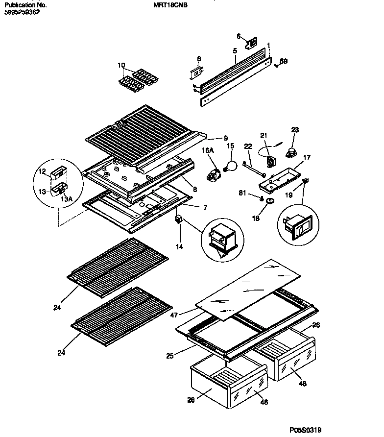 04 - SHELVES, CONTROLS, DIVIDER, MULLION