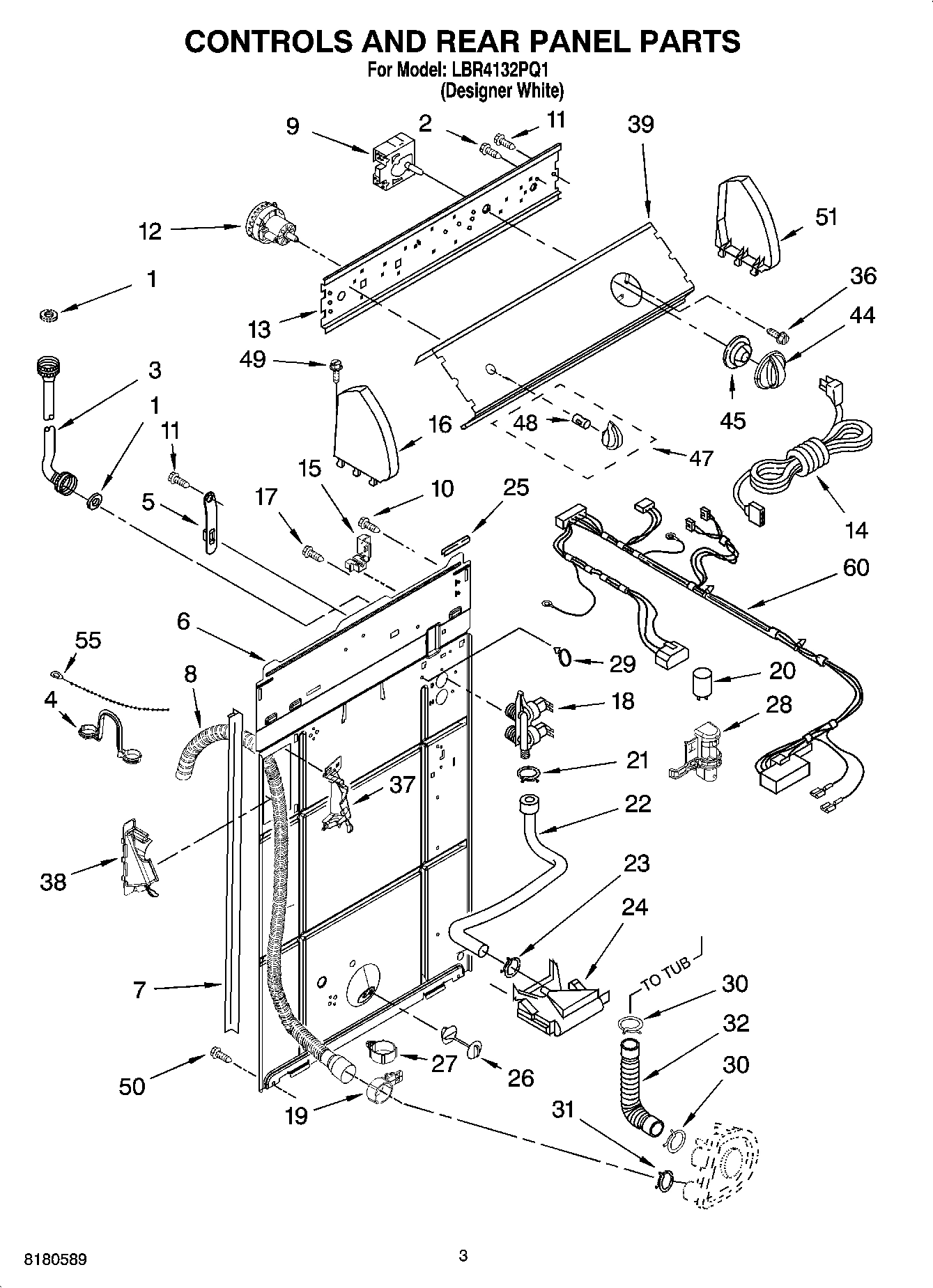 02 - CONTROL AND REAR PANEL PARTS
