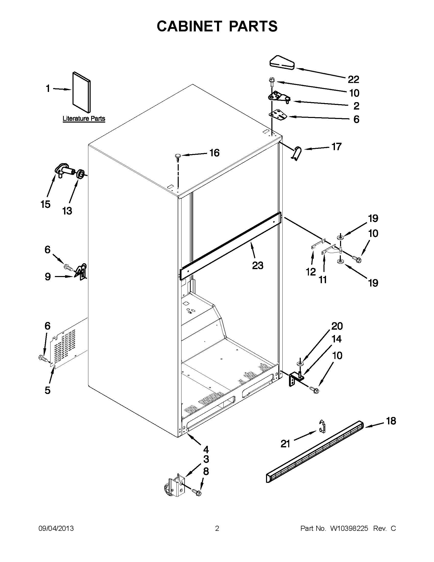 02 - CABINET PARTS