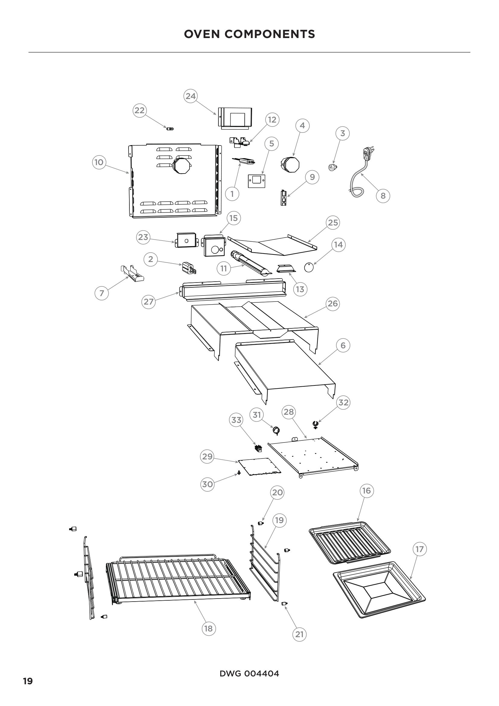 OVEN COMPONENTS