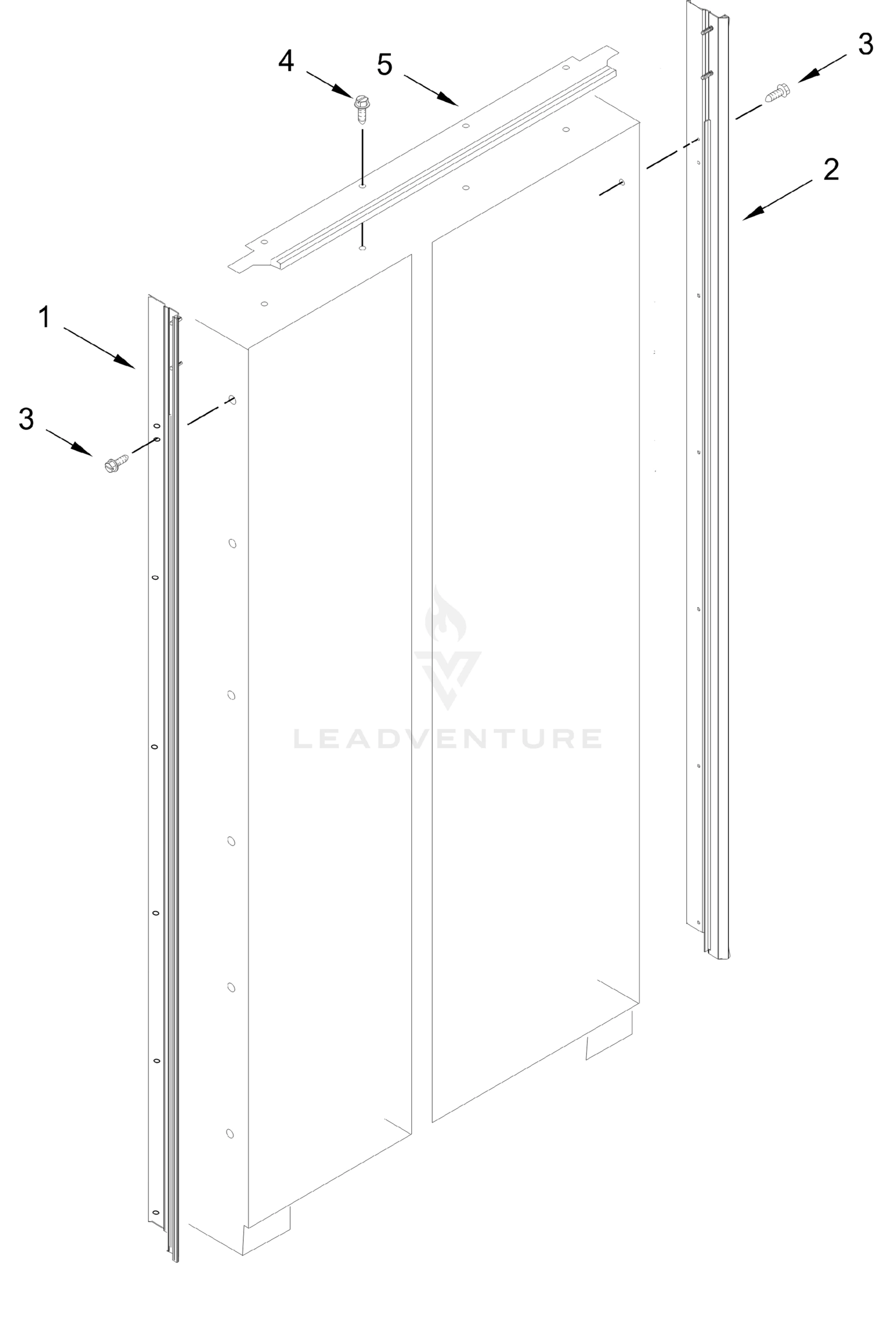 CABINET TRIM PARTS