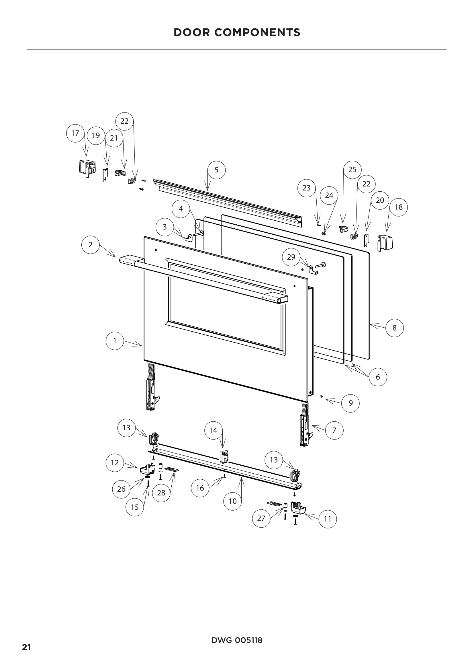 DOOR COMPONENTS