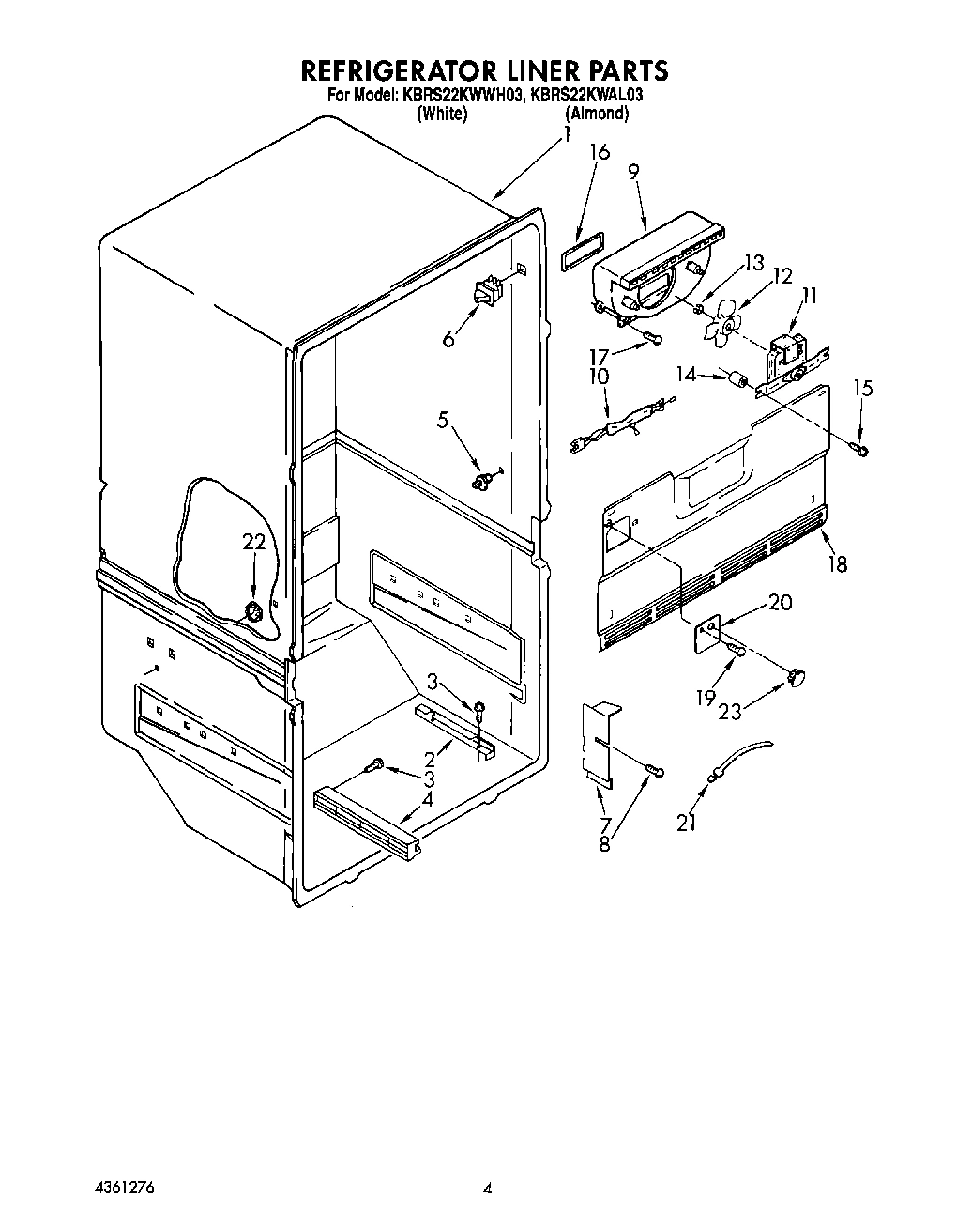 02 - REFRIGERATOR LINER
