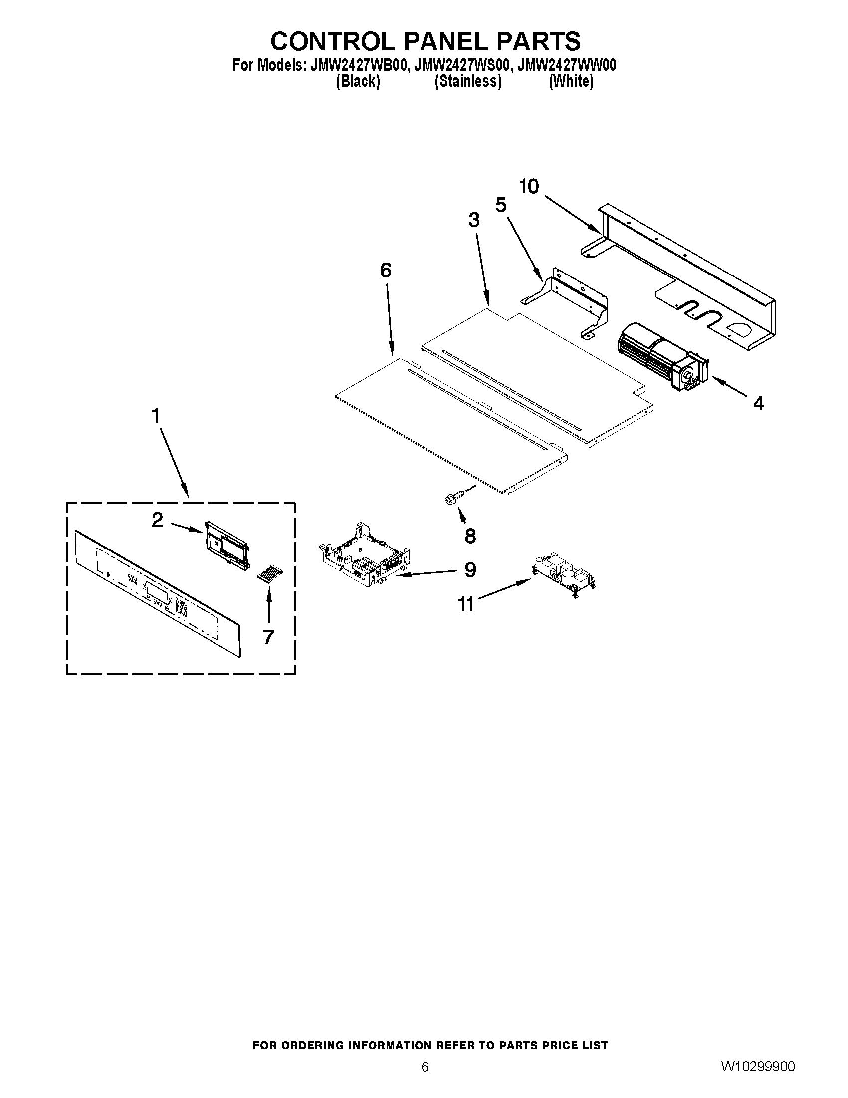 04 - CONTROL PANEL PARTS