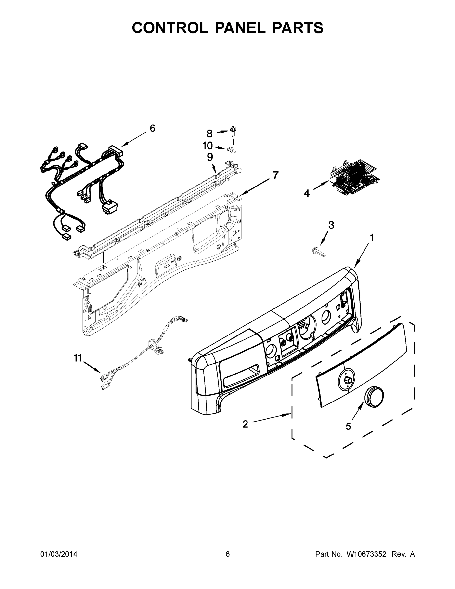 04 - CONTROL PANEL PARTS