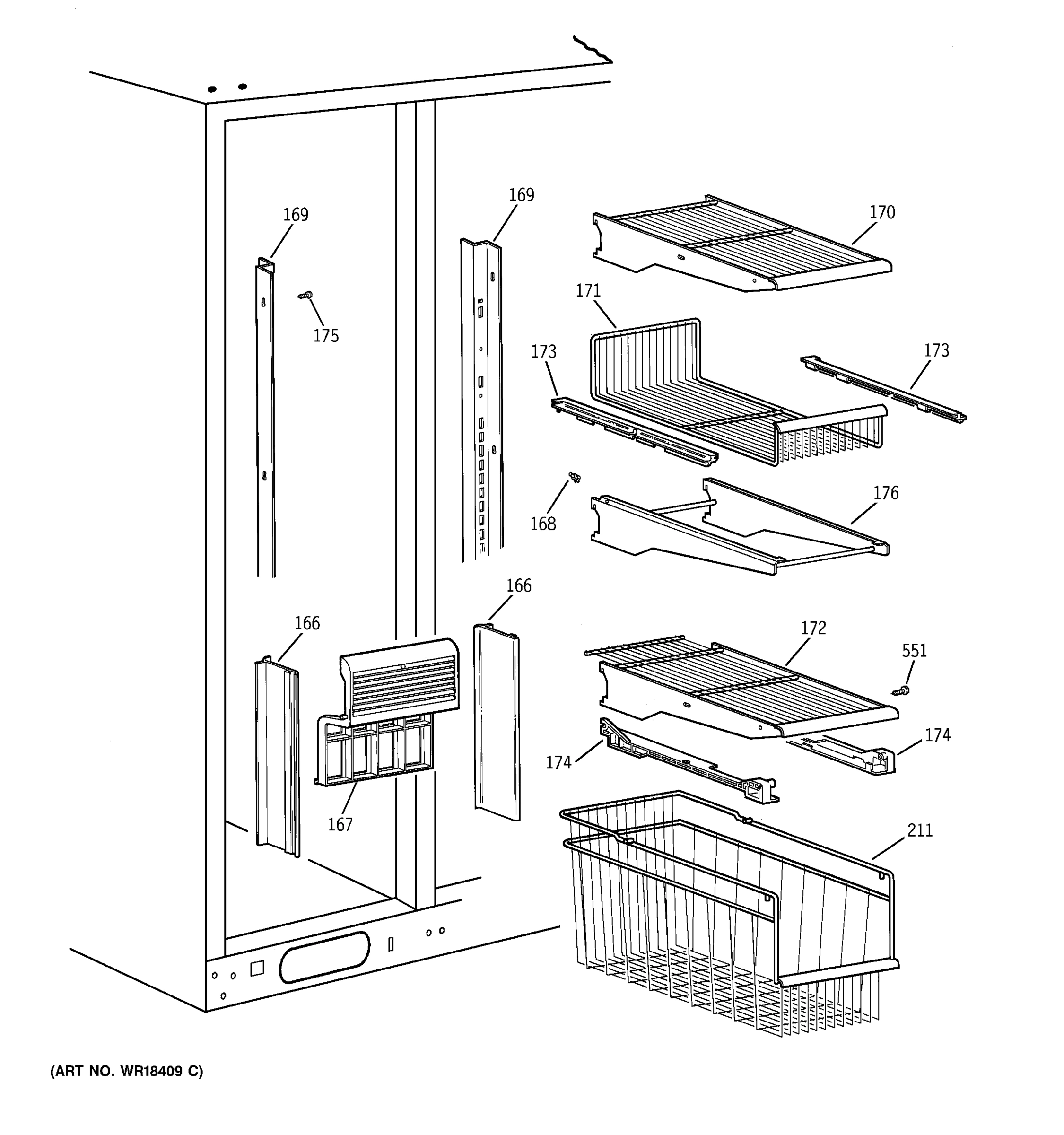 FREEZER SHELVES