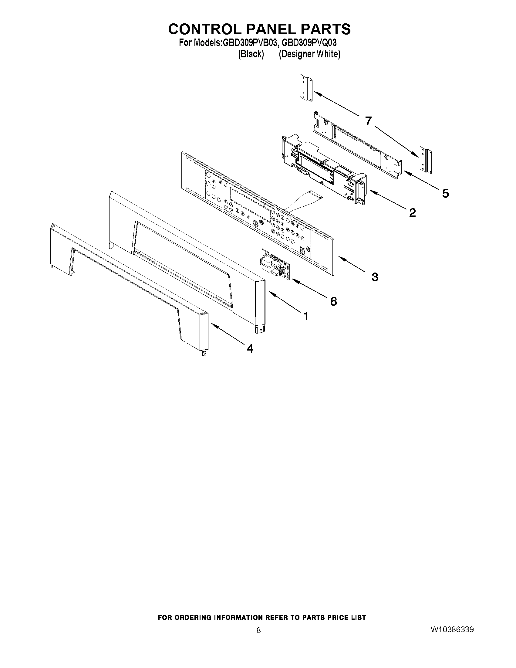 06 - CONTROL PANEL PARTS