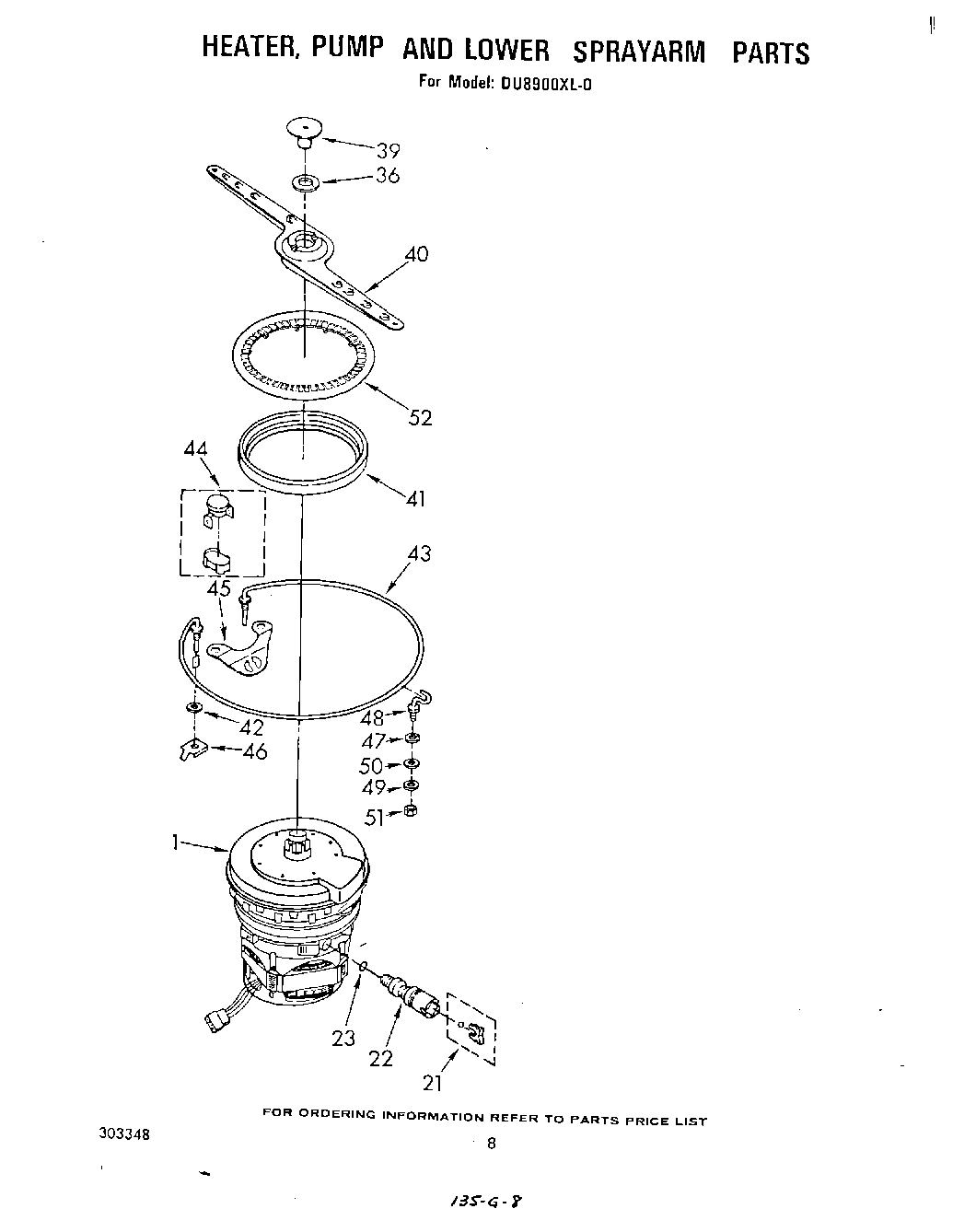 05 - HEATER, PUMP AND LOWER SPRAYARM