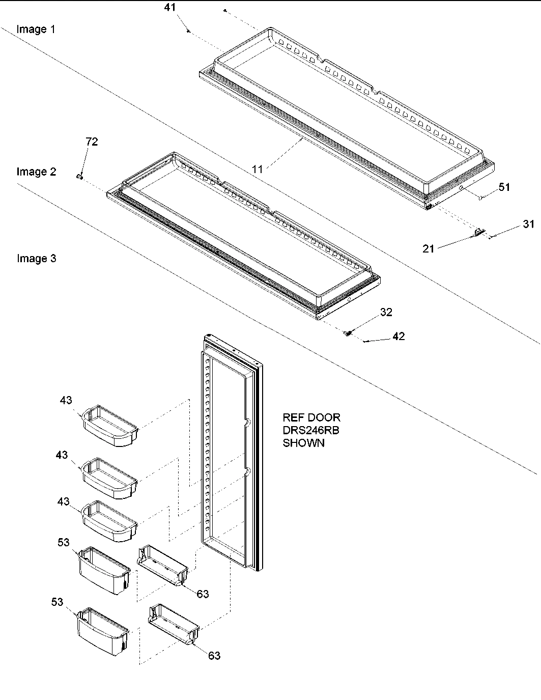 13 - Refrigerator Door