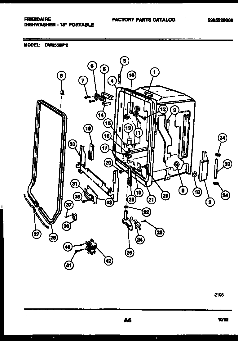 05 - TUB AND FRAME PARTS