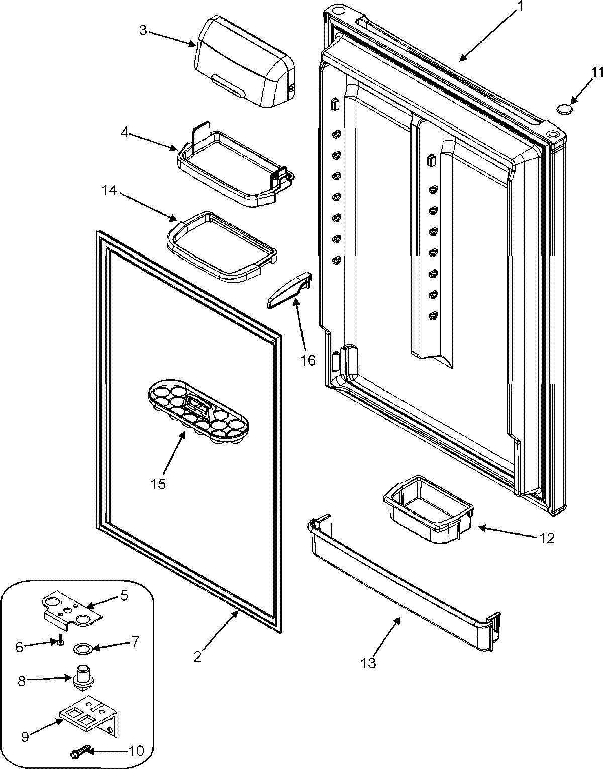 05 - FRESH FOOD DOOR