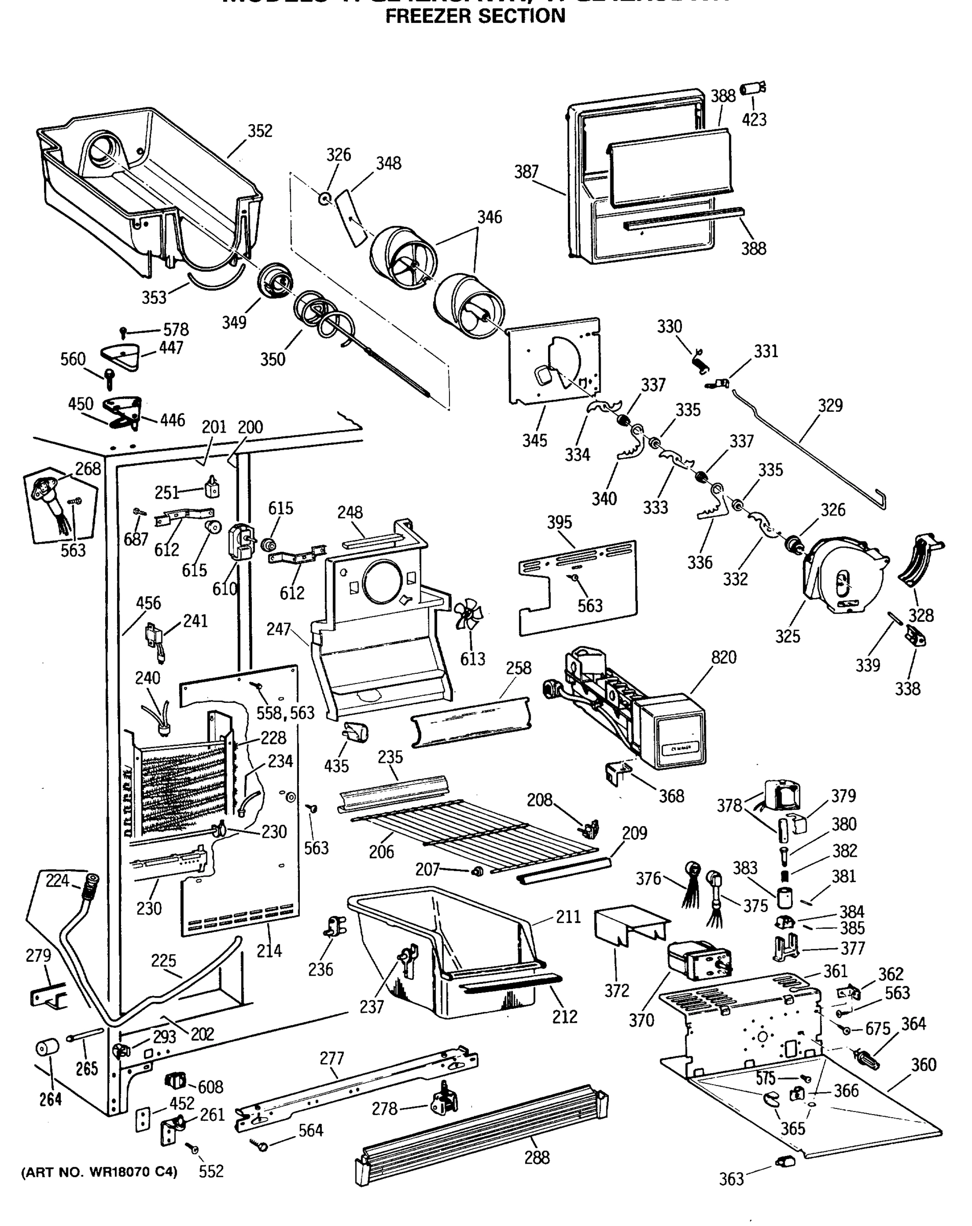 FREEZER SECTION