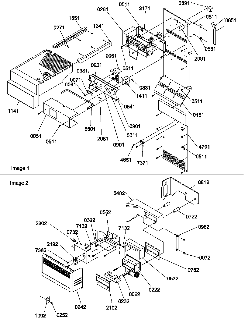 09 - ICE MAKER/CONTROL ASSY